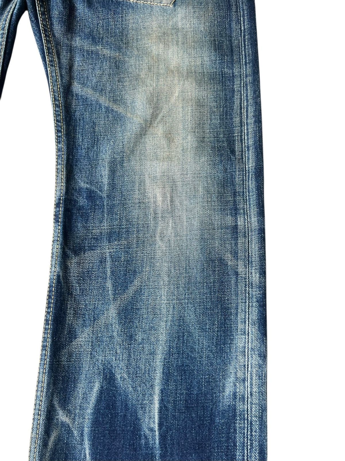 Eternal ETERNAL Japan Distressed Aging Mud Denim Jeans Size US 32 / EU 48 - 12 Thumbnail