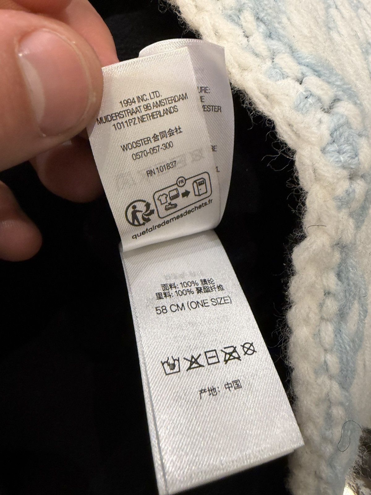Supreme Supreme Diamond Beanie - Light Blue Size ONE SIZE - 5 Thumbnail