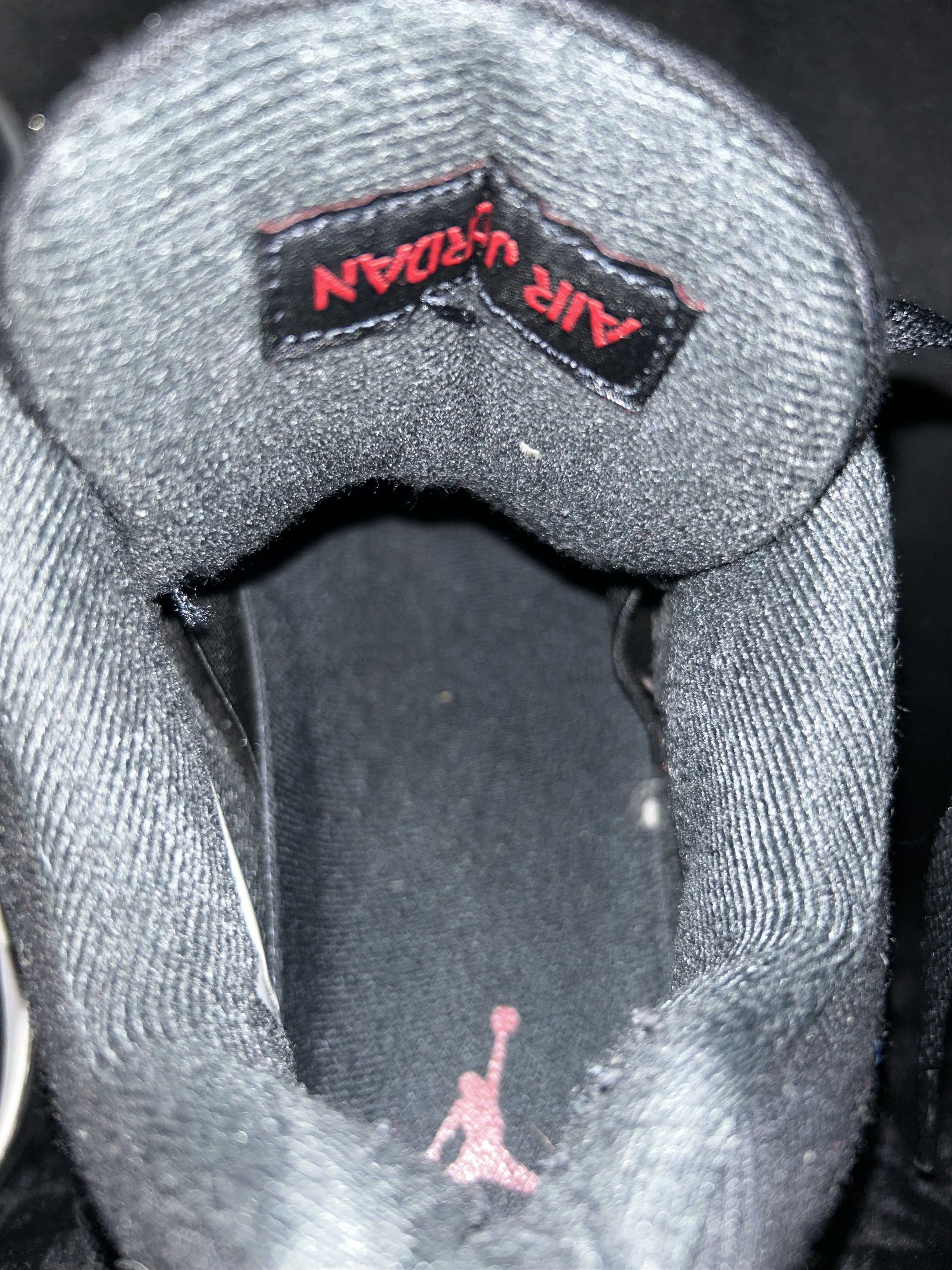 Jordan Brand Air Jordan 4 Retro Black Canvas Size US 9.5 / EU 42-43 - 8 Thumbnail