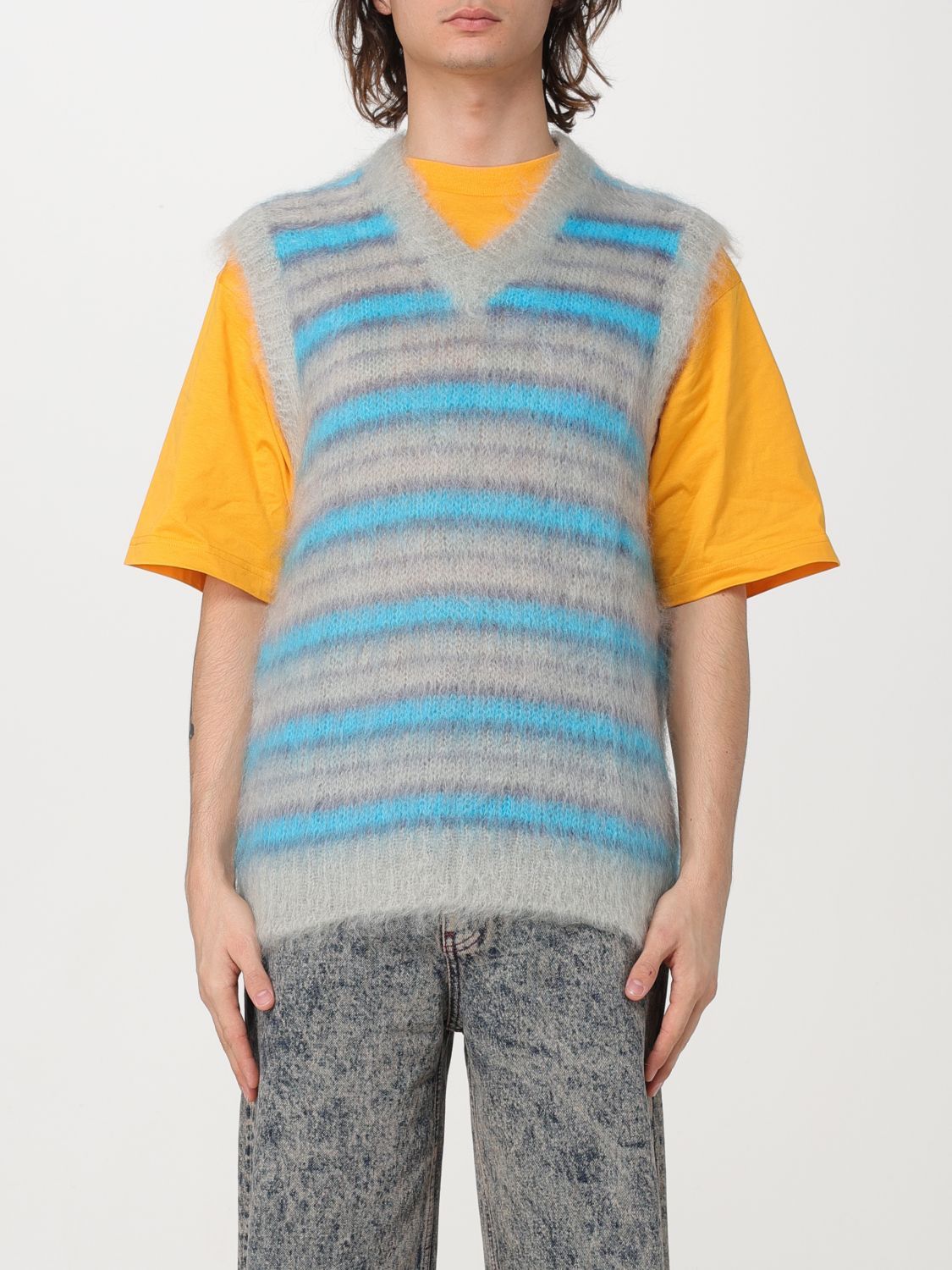 image of Marni Suit Vest Men Blue (Size Medium)