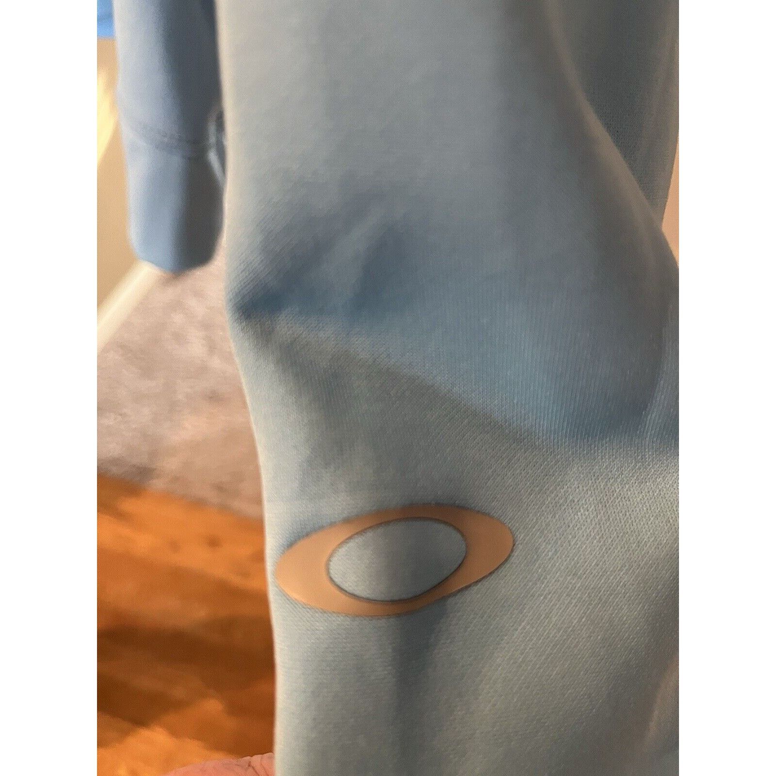Oakley Oakley Men's Hoodie Light blue with red graphics Size M Size US M / EU 48-50 / 2 - 2 Thumbnail