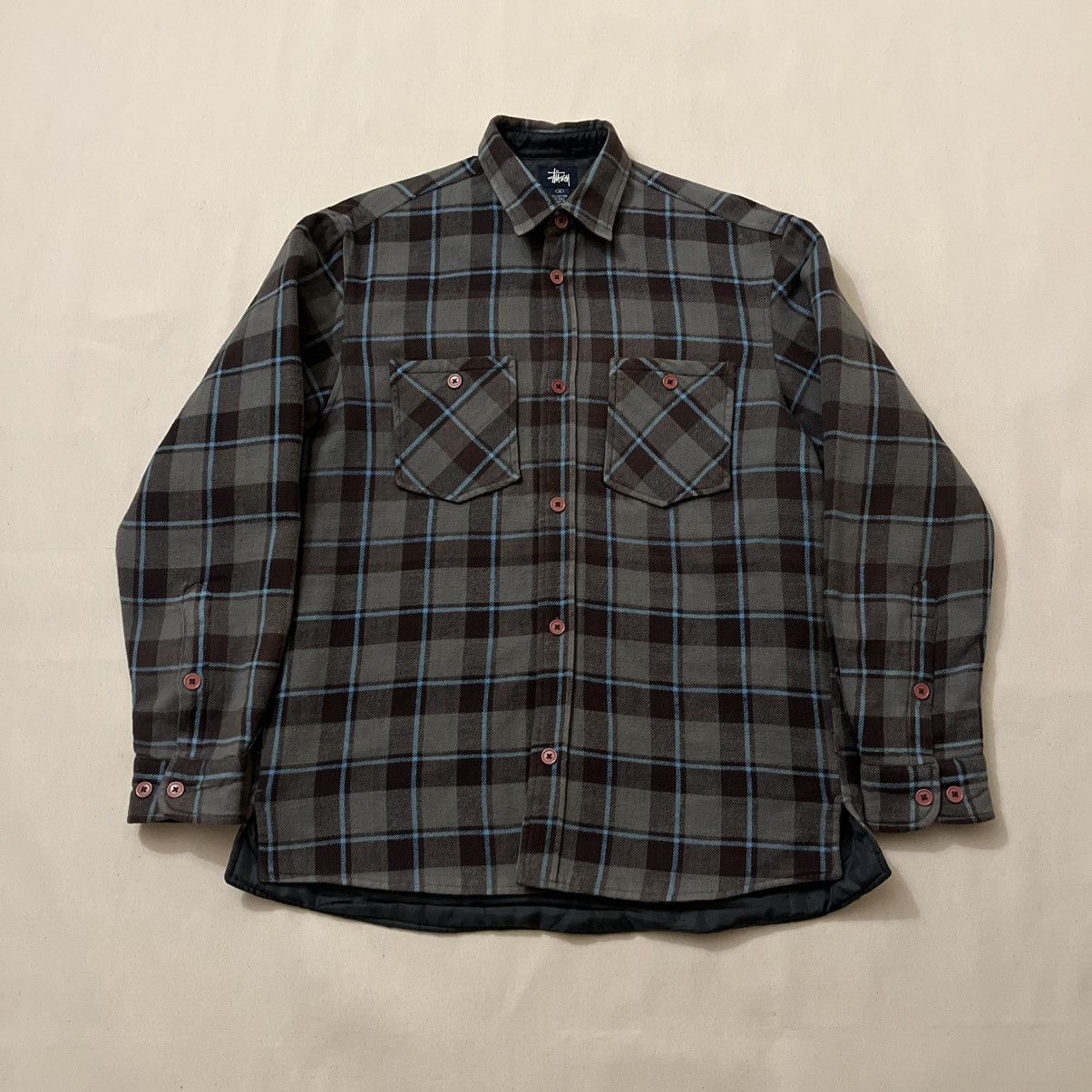Stussy 90s Stussy Check Jacket Size US M / EU 48-50 / 2 - 1 Thumbnail
