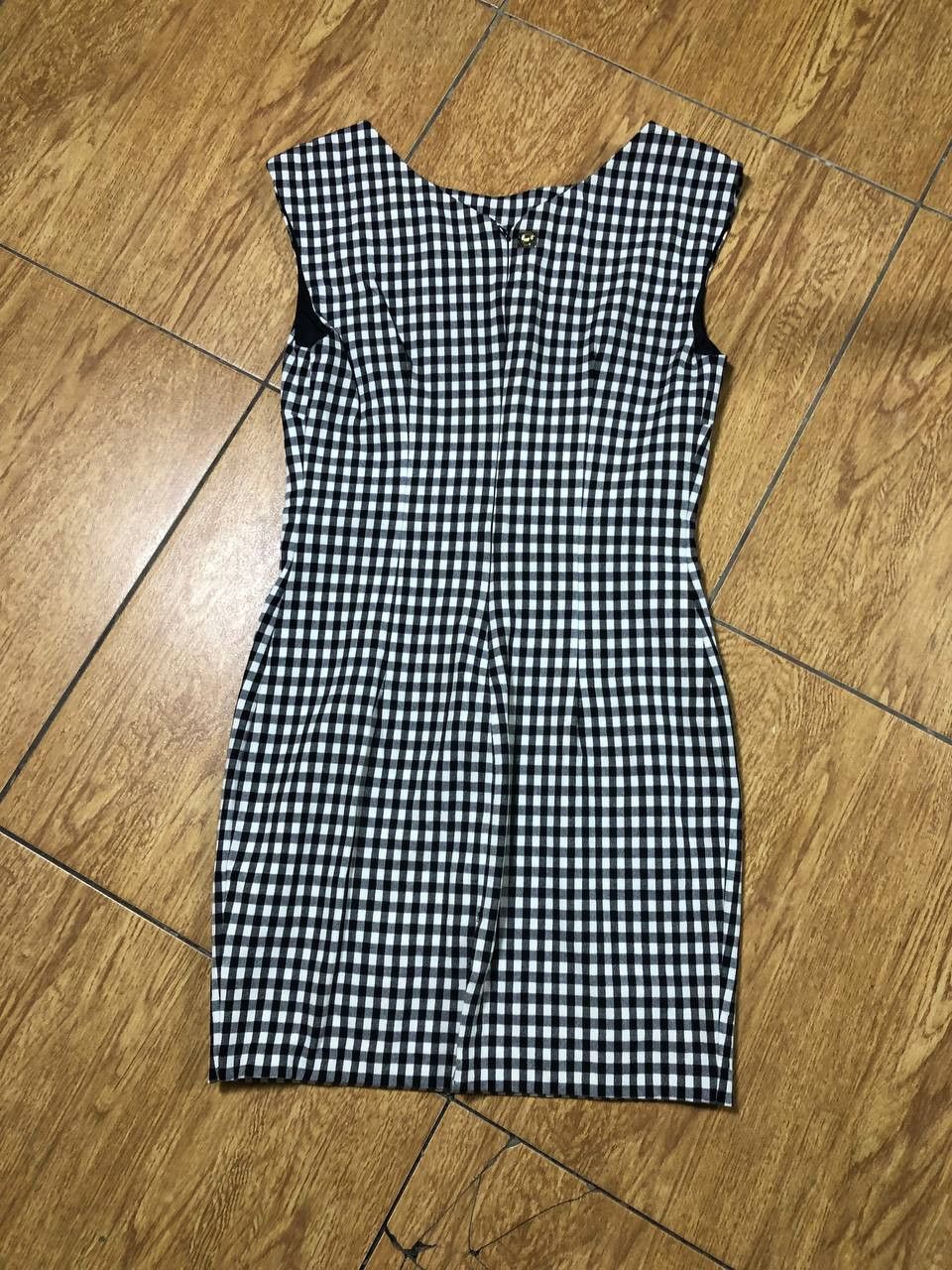 Roberto Cavalli Vintage Roberto Cavalli Class Cavalli checkered casual dress Size M / US 6-8 / IT 42-44 - 6 Thumbnail