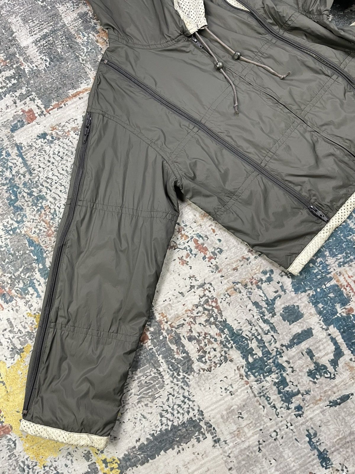 Japanese Brand io Comme io All Over Multi Pocket Zipper Hooded Nylon Jacket Size S / US 4 / IT 40 - 3 Thumbnail