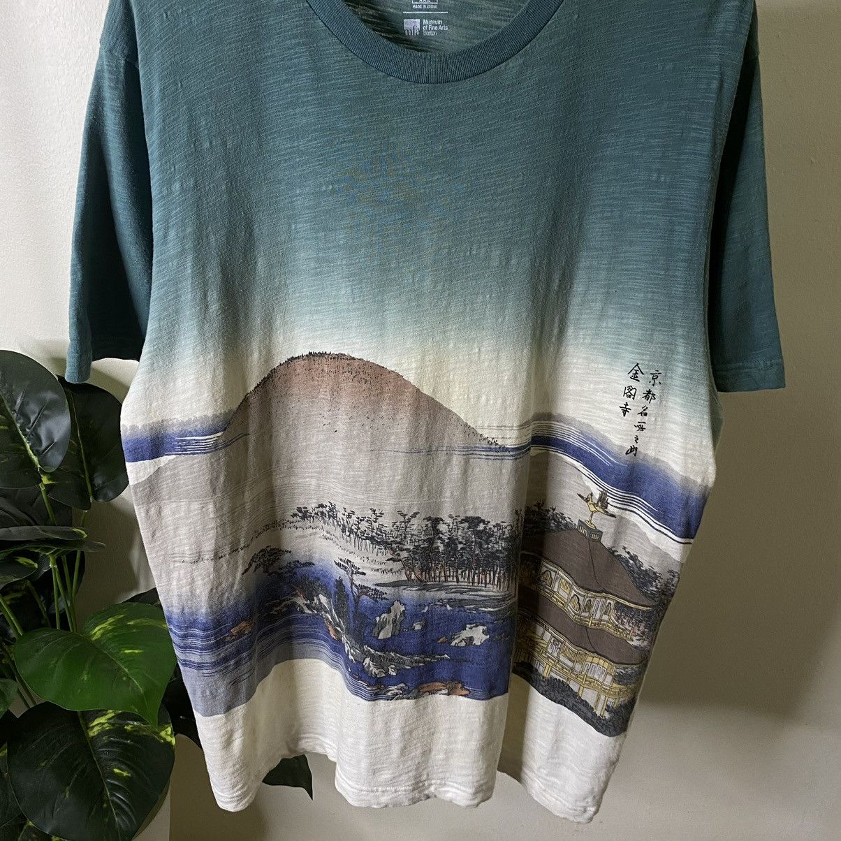 Japanese Brand Japanese Art Ukiyo-e Archive Uniqlo Loopwheel Cotton Tee Size US XL / EU 56 / 4 - 2 Thumbnail