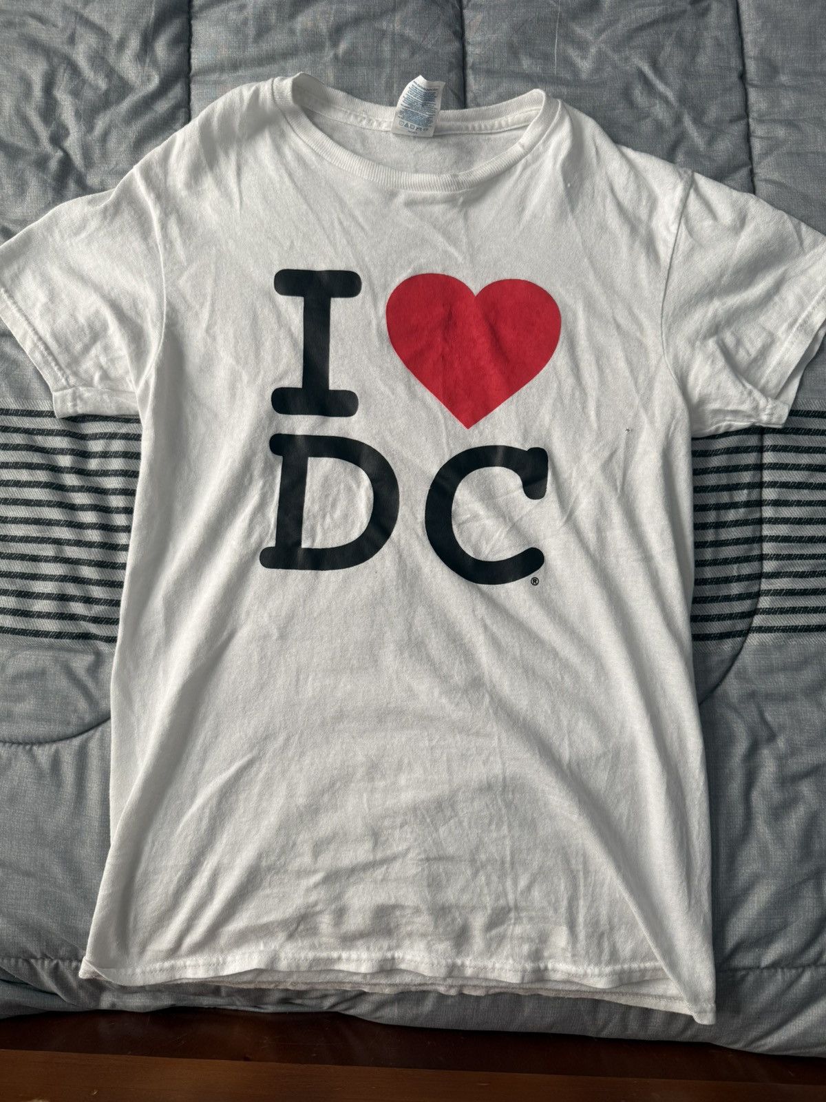 Other White and red cotton "I Love DC" tee Size US S / EU 44-46 / 1 - 1 Thumbnail