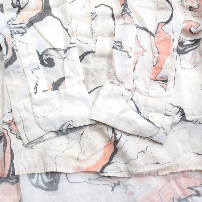 Yohji Yamamoto Yohji Yamamoto Marble Print Long Shirt Size US S / EU 44-46 / 1 - 7 Thumbnail