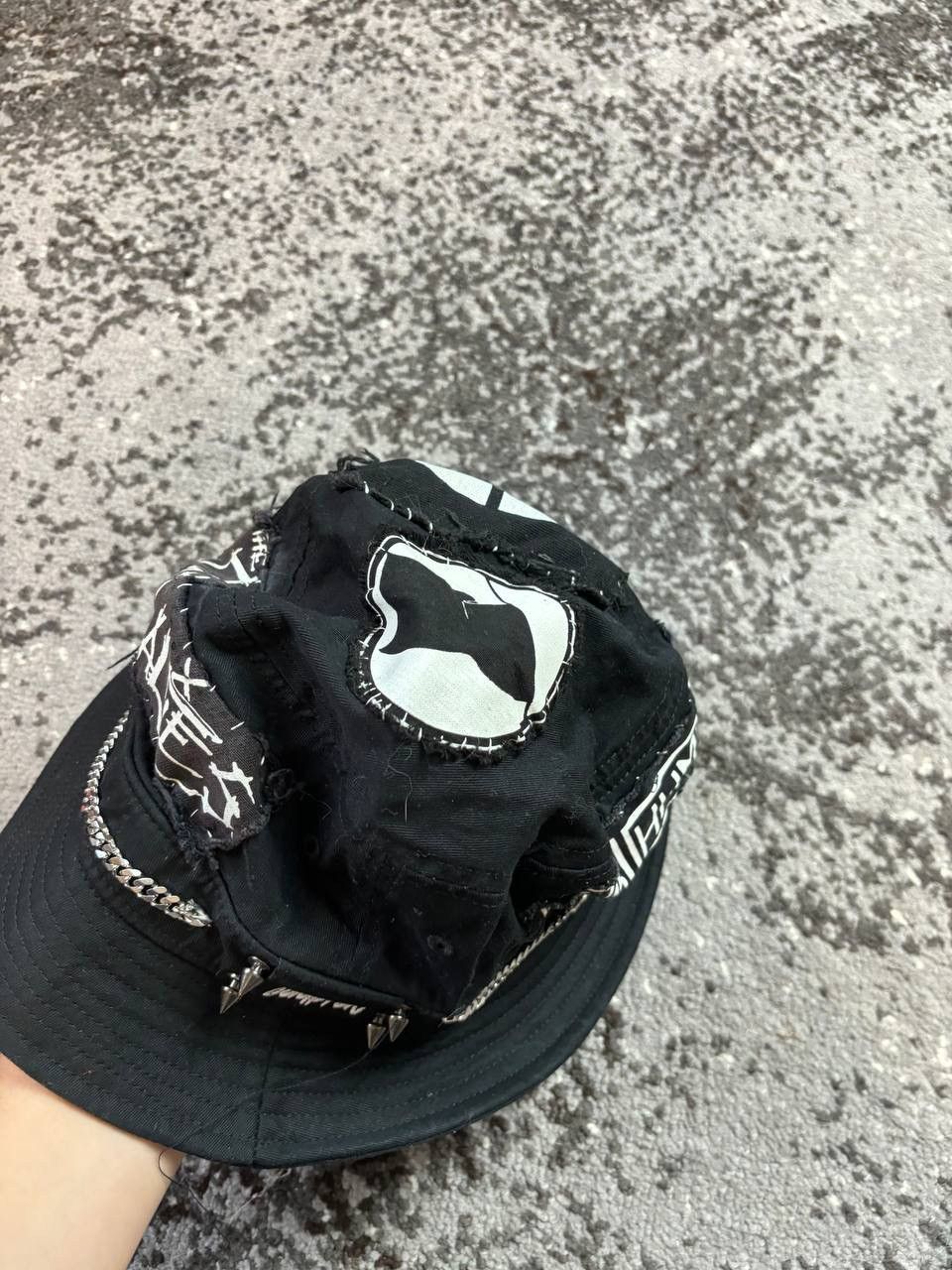 If Six Was Nine × Japanese Brand Opium Thorns Compton Casualties Metal Distressed Bucket Hat Size ONE SIZE - 3 Thumbnail