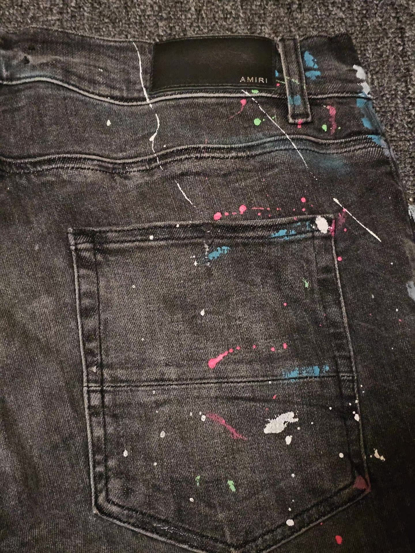 Amiri Amiri splatter destroy jeans, Size US 36 / EU 52 - 5 Thumbnail