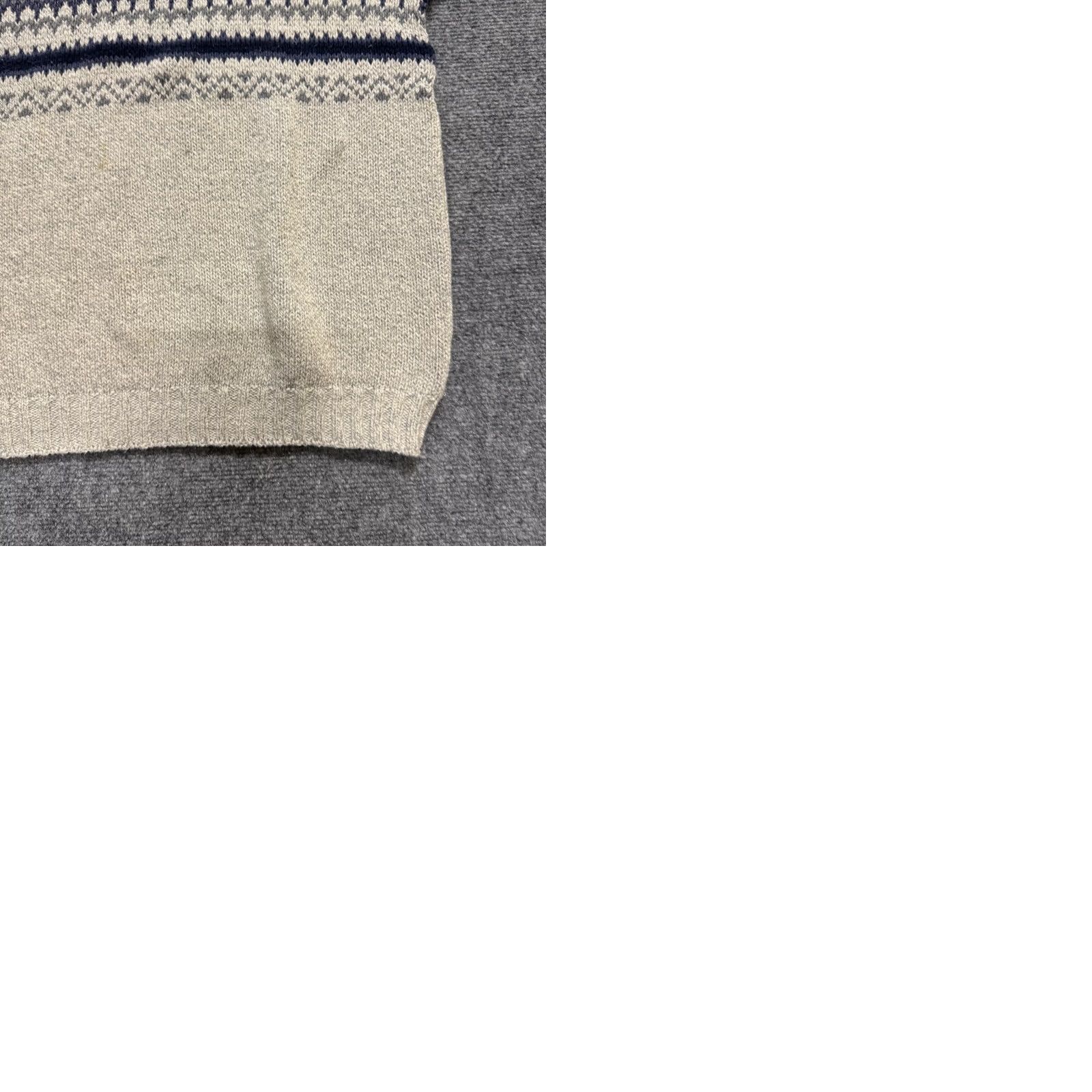 Eddie Bauer Eddie Bauer Knitted Pullover Sweater Mens Large Gray Cotton Blend Made In USA Size US L / EU 52-54 / 3 - 10 Thumbnail