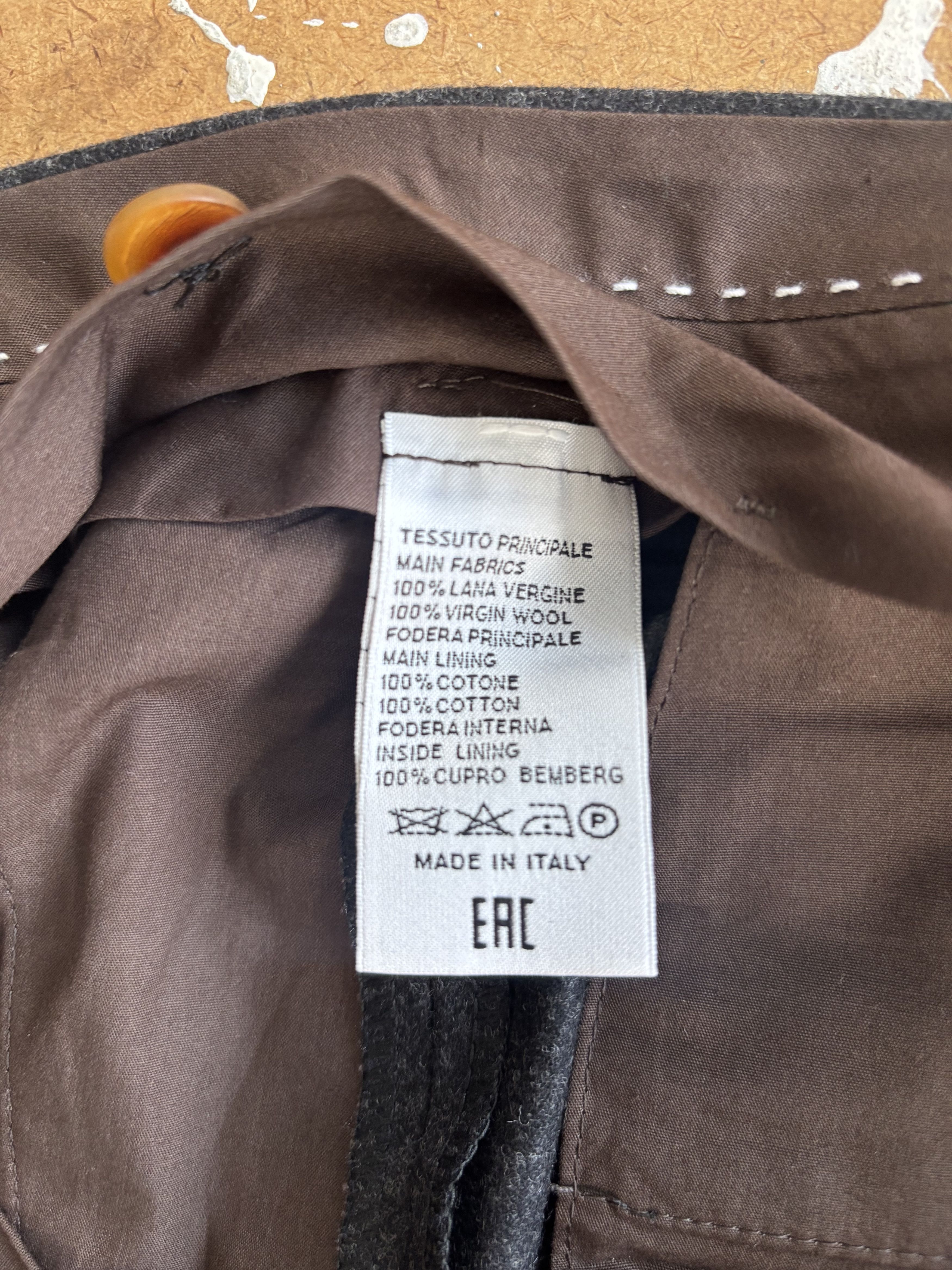 Rota Charcoal Flannel trousers Size 46R - 8 Thumbnail