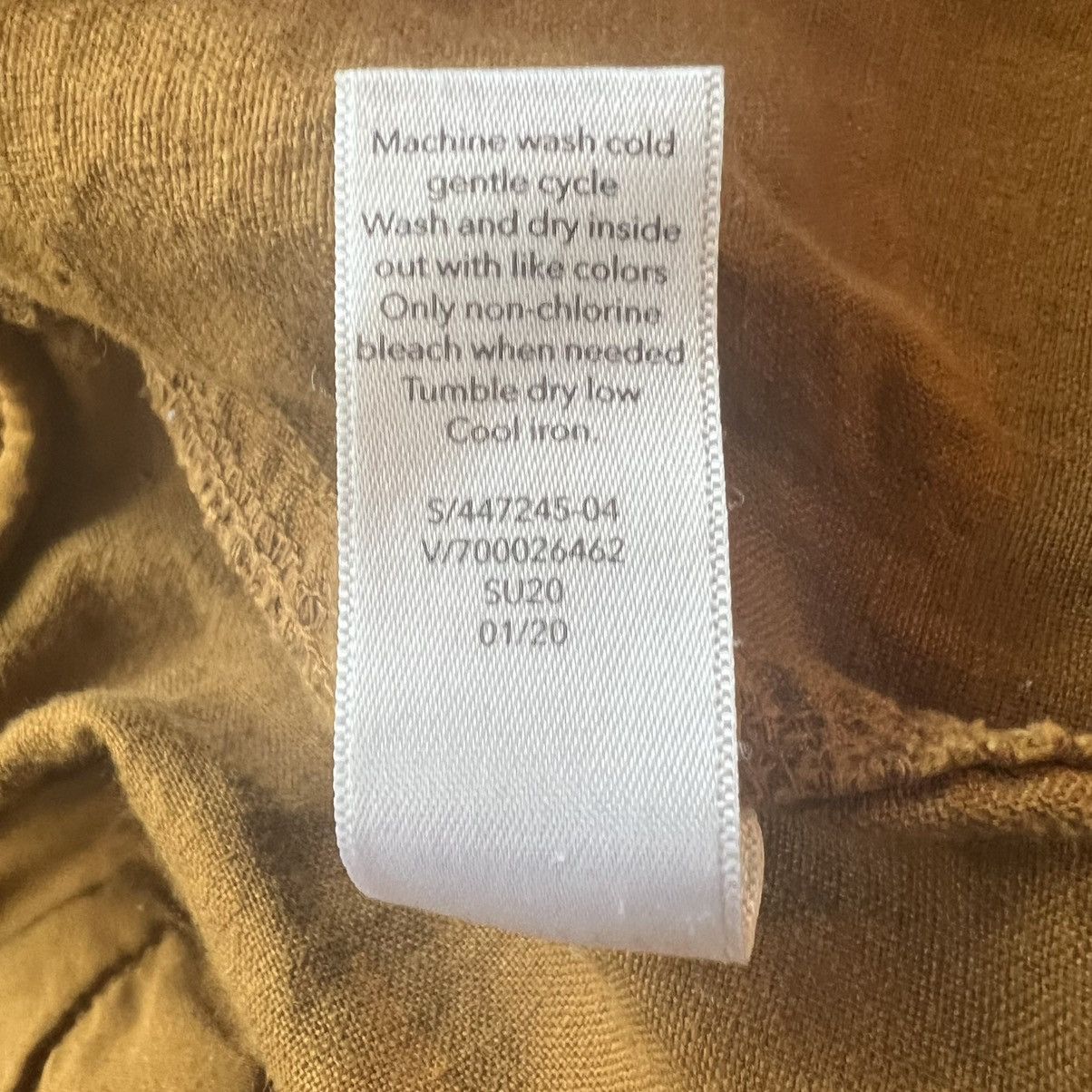 Athleta Athleta Cabo Linen 4" Shorts Golden Amber Drawstring Size 16 Size 38" / US 16 / IT 52 - 5 Thumbnail