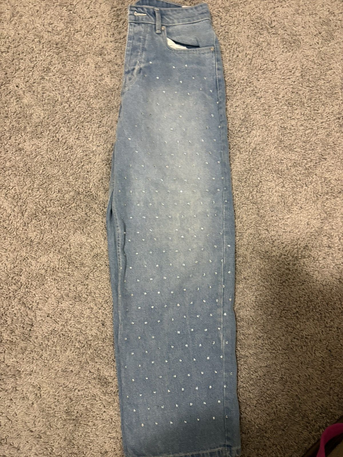 Boohoo Boohooman rhinestone jeans Size US 32 / EU 48 - 9 Thumbnail