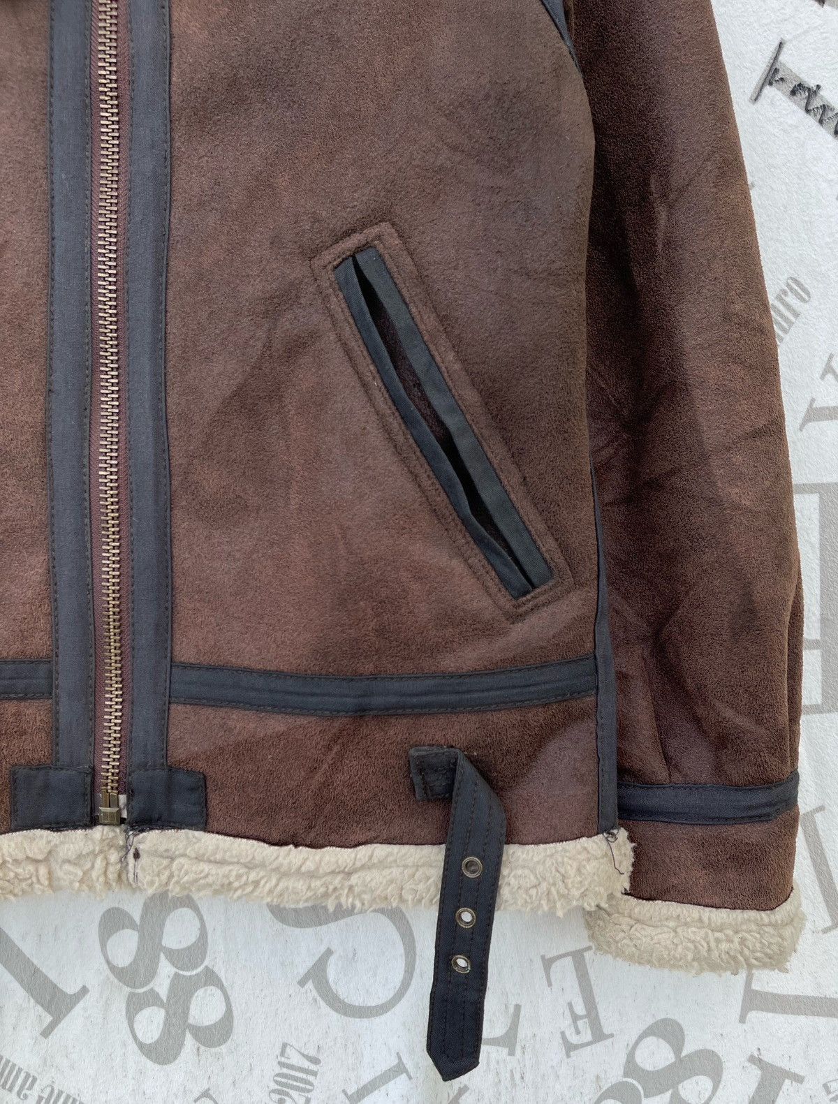 Alpha Industries 🔥ALPHA INDUSTRIES B-3 SHERPA MOD BOMBER JACKET Size US M / EU 48-50 / 2 - 9 Thumbnail
