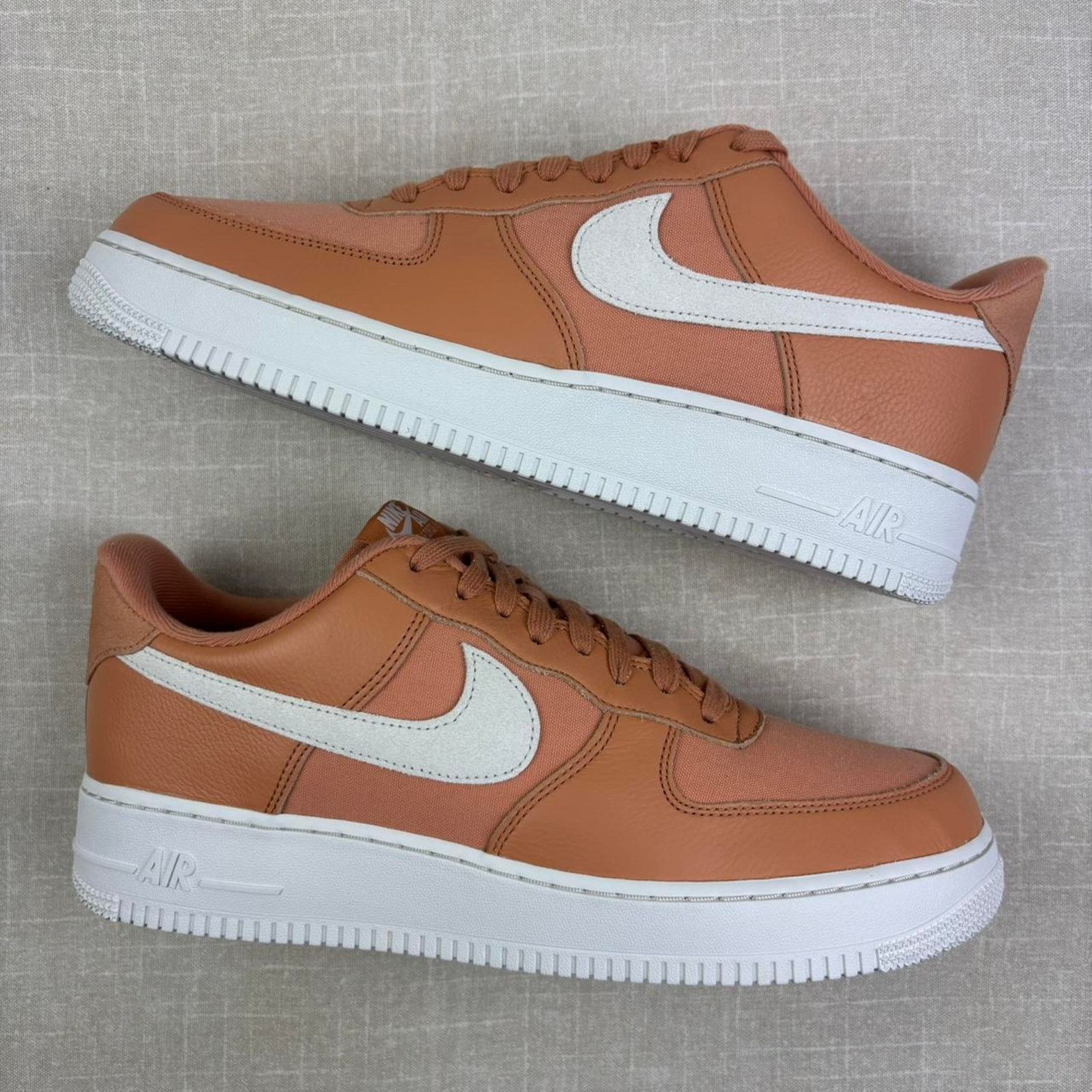 Nike 🍂 Nike Air Force 1 Low “Amber Brown Phantom” 12 Size US 12 / EU 45 - 2 Thumbnail