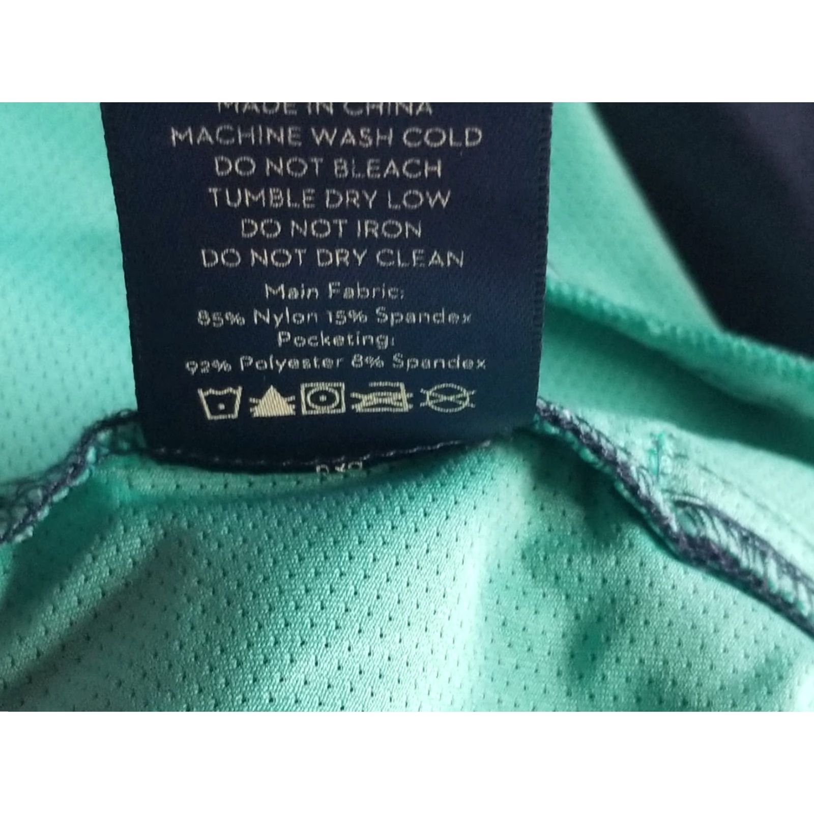 Vintage Myles Shorts Mens Medium Blue Athletic Outdoor Casual Nylon Blended Fabric Drawstring Pockets Active Size US 31 - 7 Thumbnail
