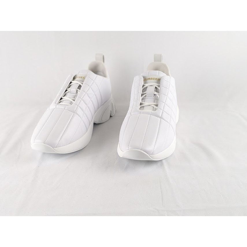 Burberry o1rshd1 Low Top Sneaker on Rubber Sole in Optic White Size US 11 / EU 44 - 8 Thumbnail