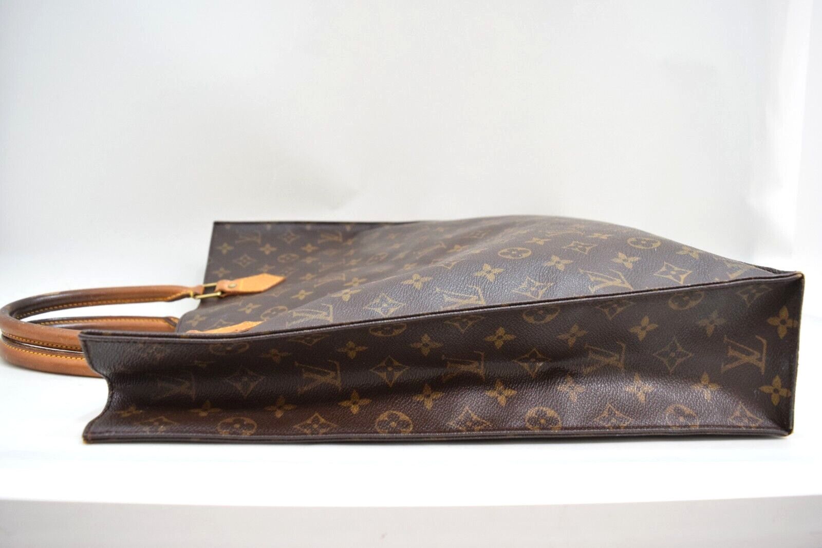 Louis Vuitton Louis Vuitton Sac Plat Tote Bag Monogram Canvas M51140 Size ONE SIZE - 3 Thumbnail