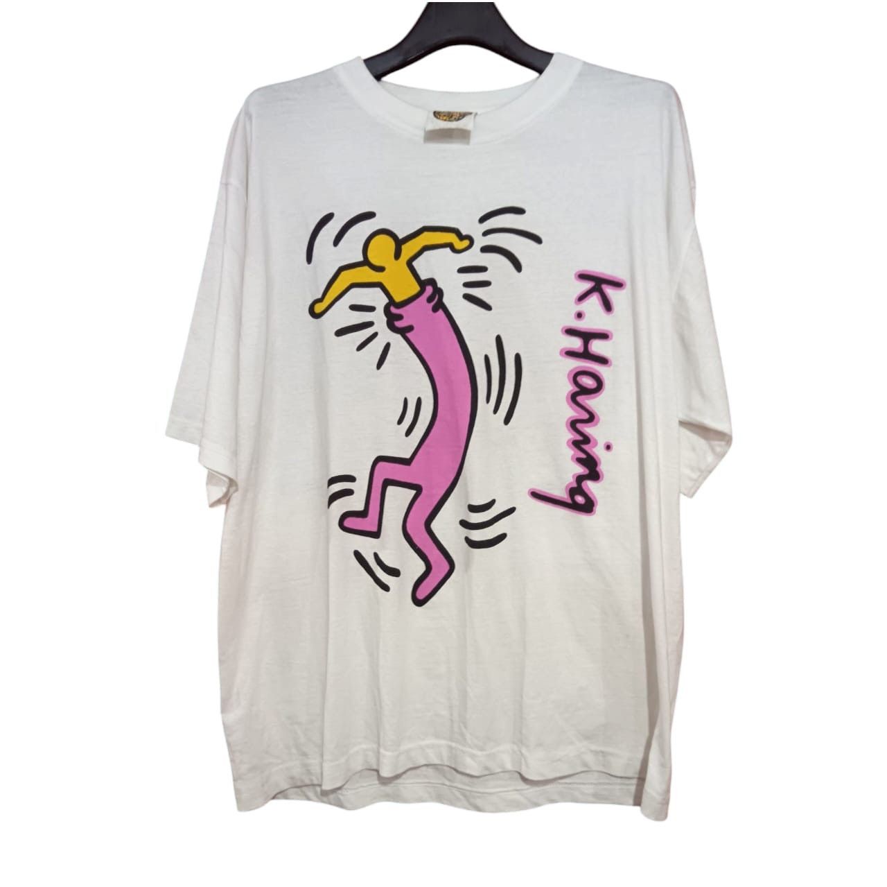Keith Haring × Vintage Vintage 90s Keith Haring Size US XL / EU 56 / 4 - 1 Thumbnail