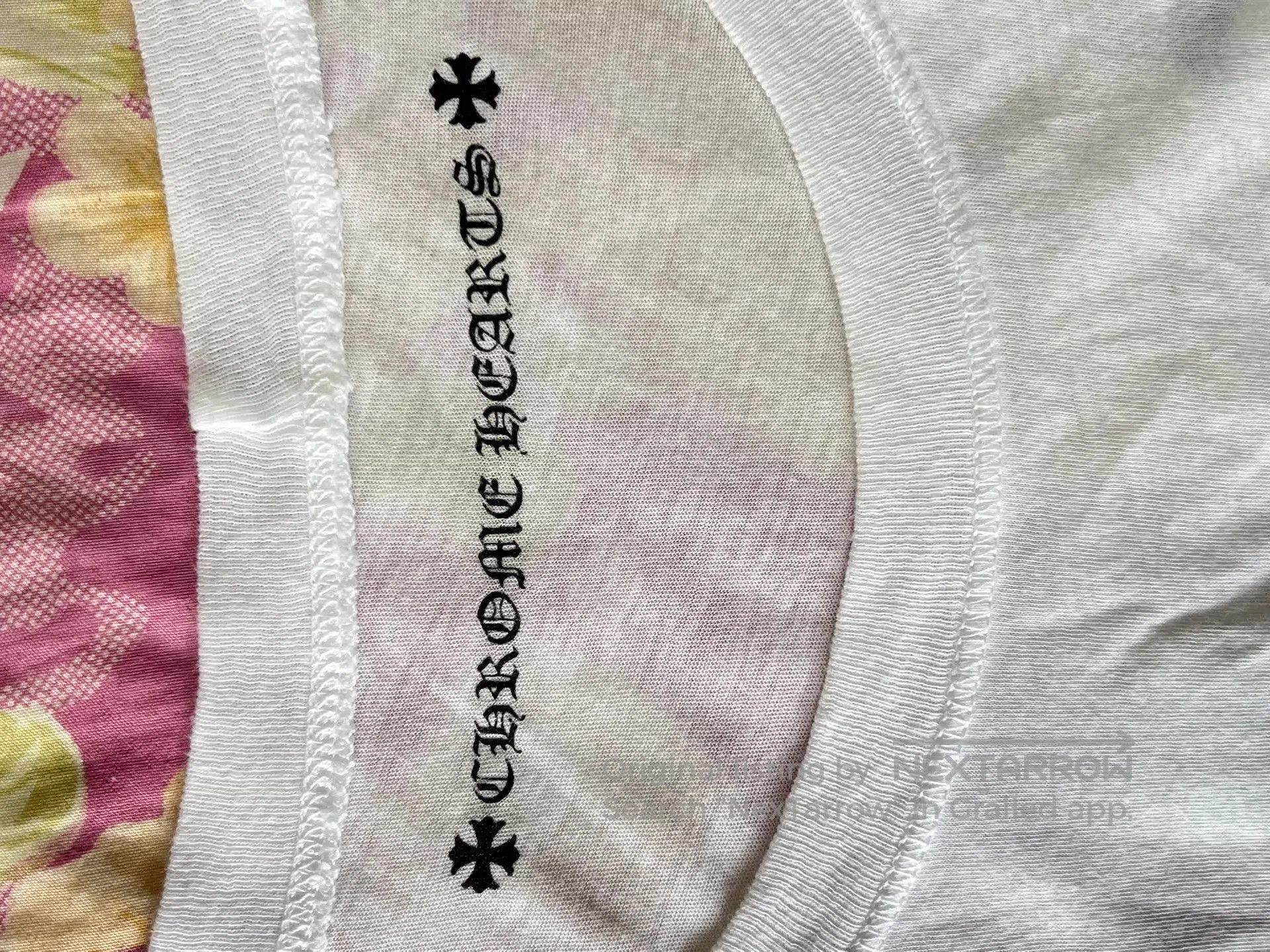 Chrome Hearts White Short Sleeve Graphic T-Shirt. Size US S / EU 44-46 / 1 - 7 Thumbnail