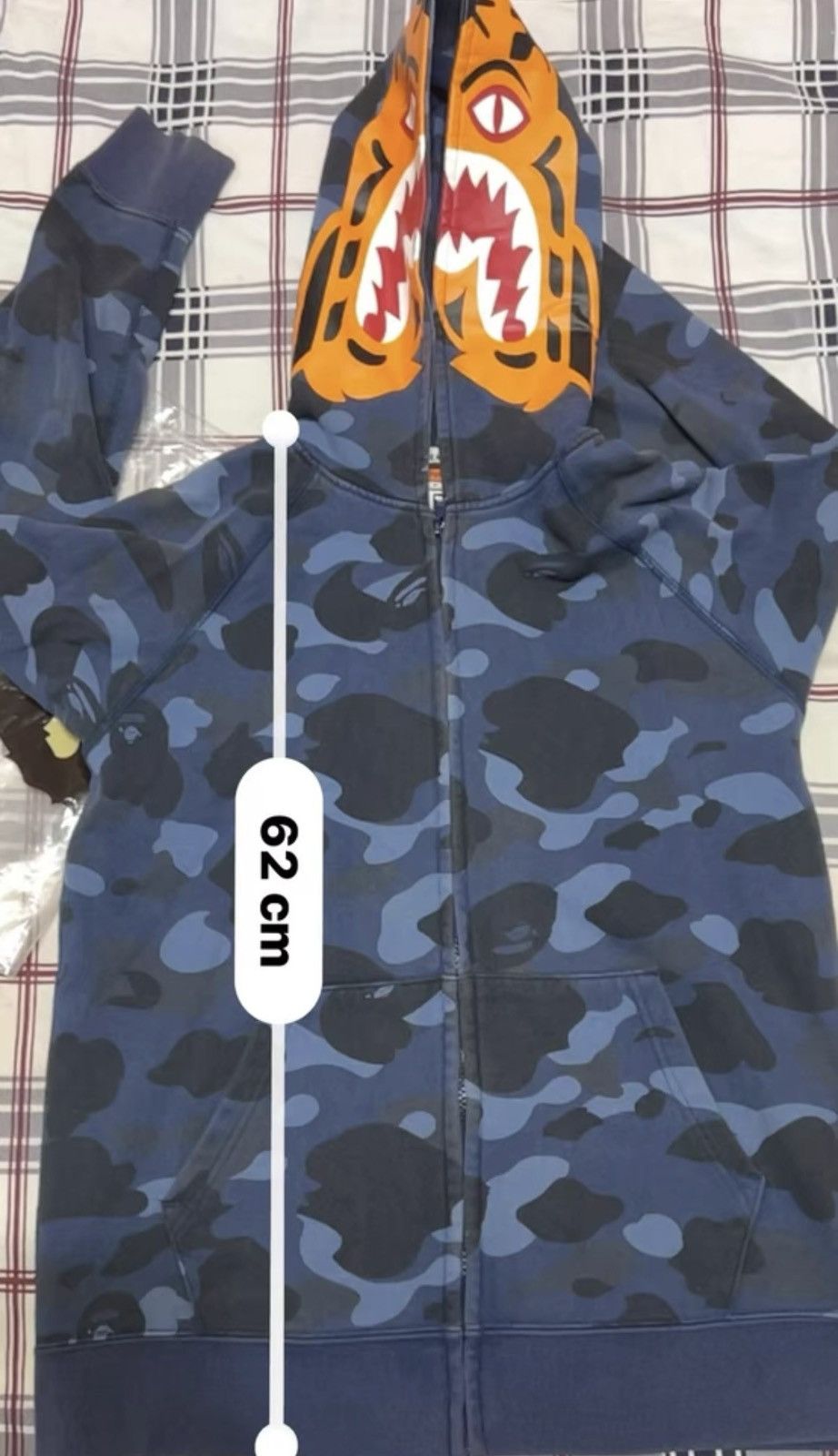 Bape BAPE OG Nigo Era Blue Tiger Camo Zip Hoodie Jacket Size US S / EU 44-46 / 1 - 8 Thumbnail