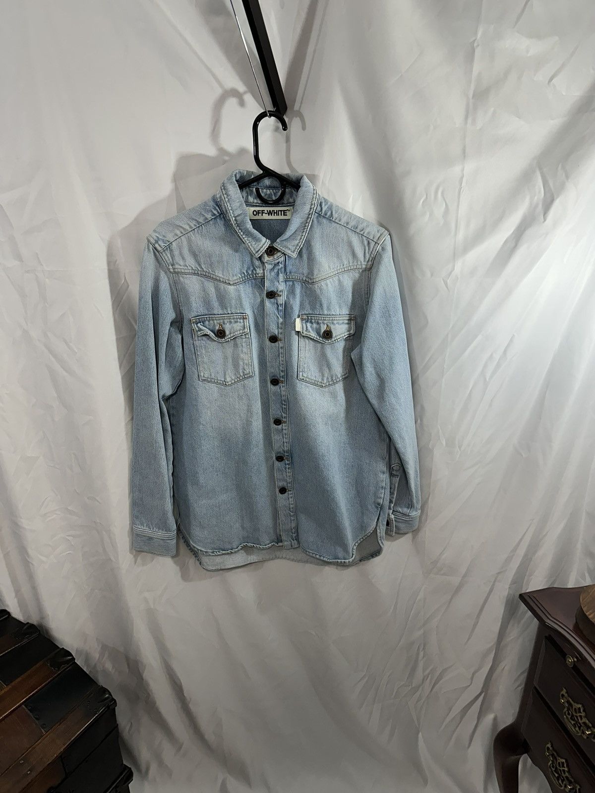 Off-White Off White Denim Shirt Size US S / EU 44-46 / 1 - 2 Thumbnail