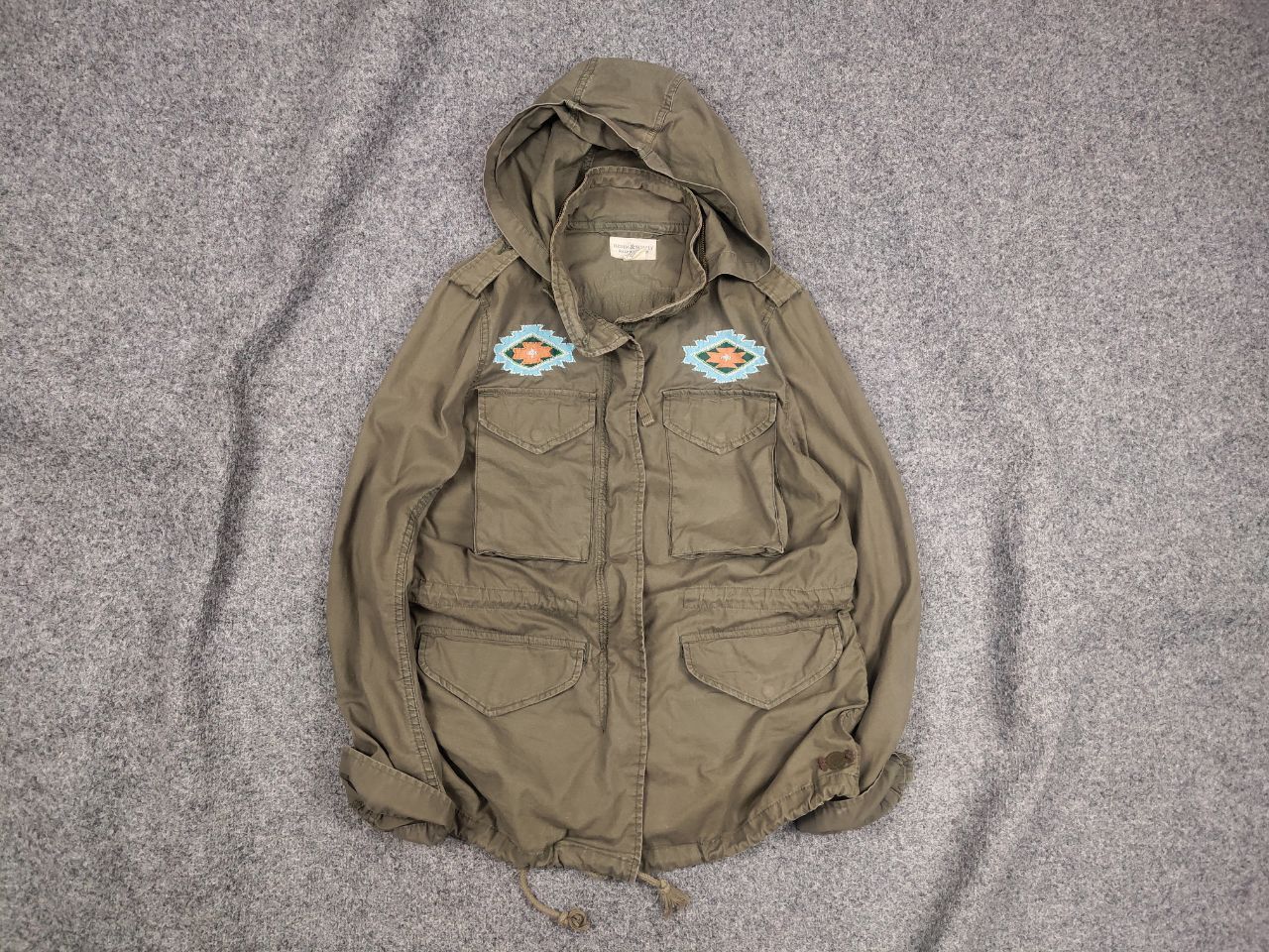 Vintage Ralph Lauren Denim Supply Military M65 Hoodie Jacket