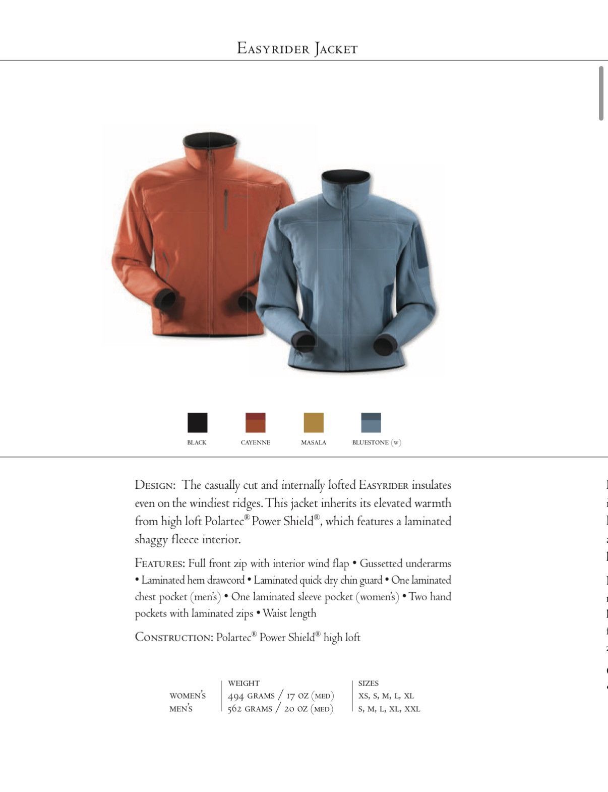 Arc'teryx Vintage Arc'teryx Easyrider Jacket Size US M / EU 48-50 / 2 - 2 Thumbnail