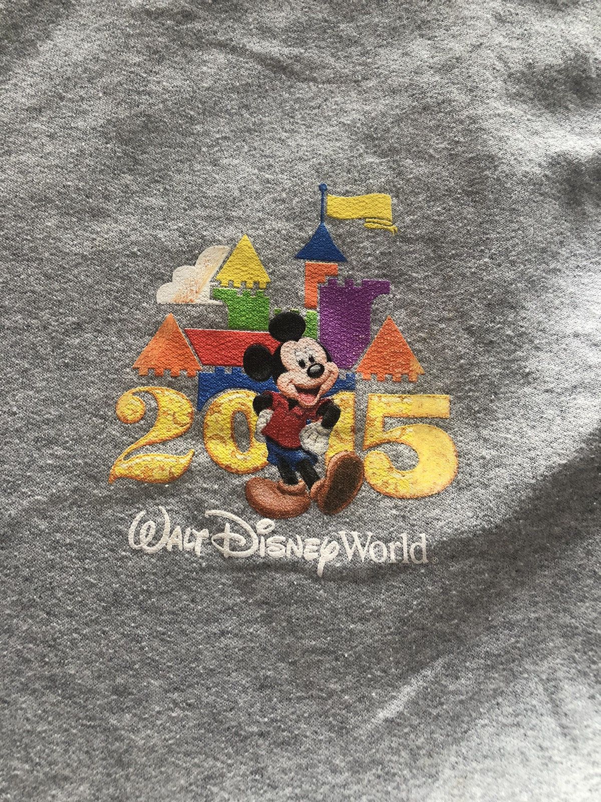Disney × Mickey Mouse × Vintage DISNEY LAND MICKEY MOUSE 2015 RARE SWEATSHIRT ZIP HOODIE Size US S / EU 44-46 / 1 - 3 Thumbnail