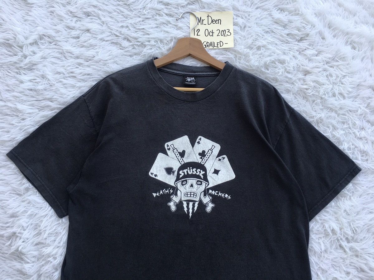 Stussy Rare vintage Stussy Death’s Rockers Tshirt Size US L / EU 52-54 / 3 - 5 Thumbnail