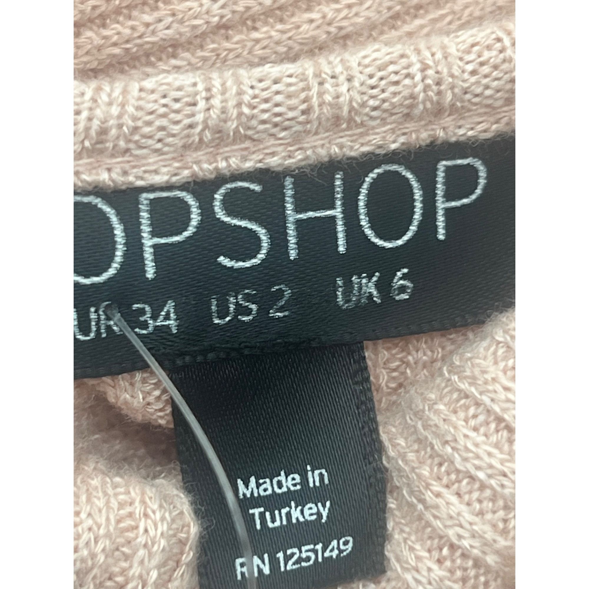 Topshop Women's Topshop Rib Scoop Back Dress, Size 2 US (fits Like 0 Size XS / US 0-2 / IT 36-38 - 9 Thumbnail