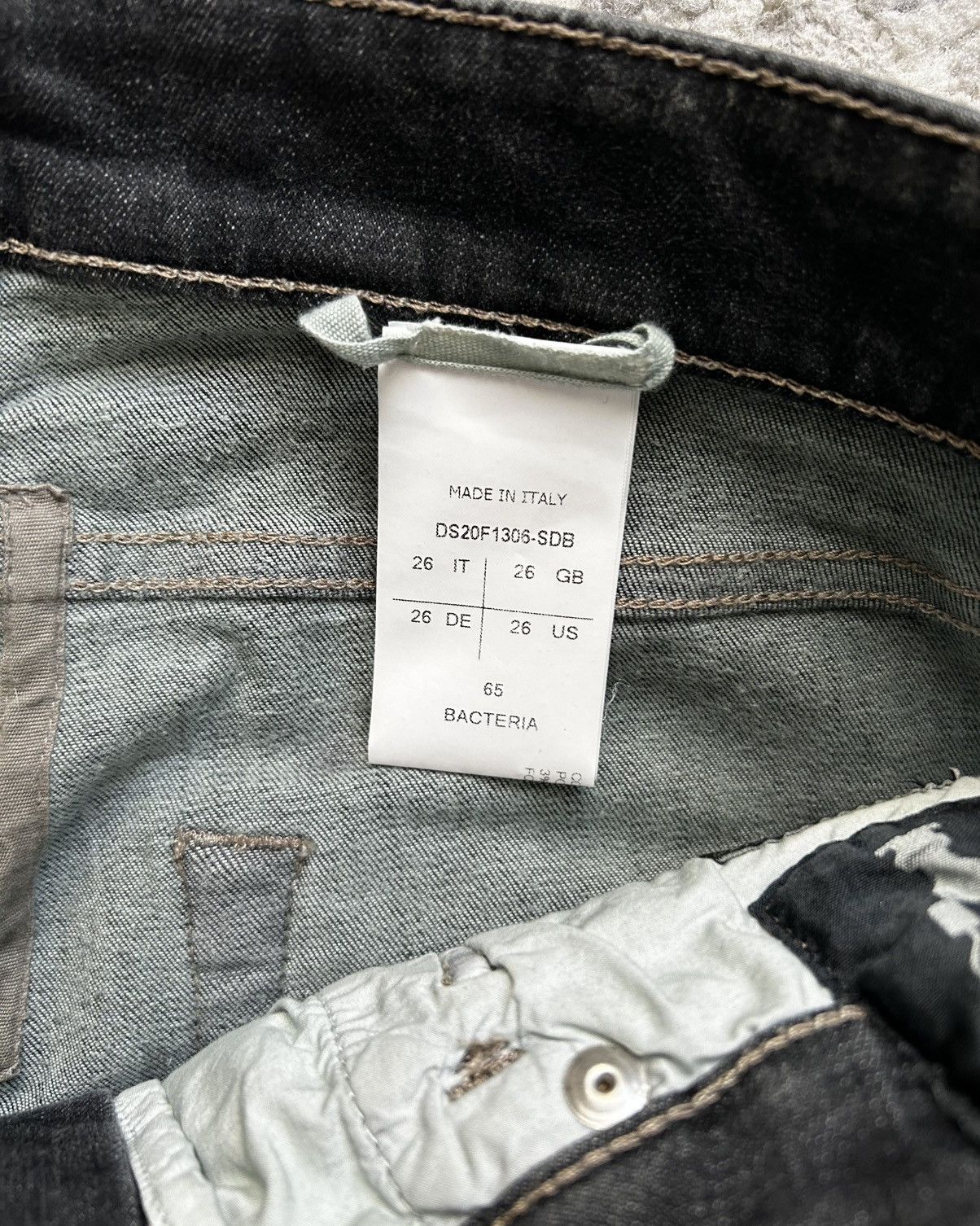 Rick Owens Drkshdw Rick Owens FW20 Bacteria Tyrones Size 28" / US 6 / IT 42 - 7 Thumbnail