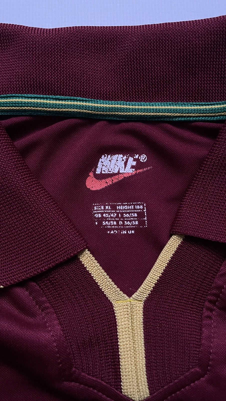 Nike Nike Portugal 1998/1999 #8 Joao Pinto Size US XL / EU 56 / 4 - 7 Thumbnail