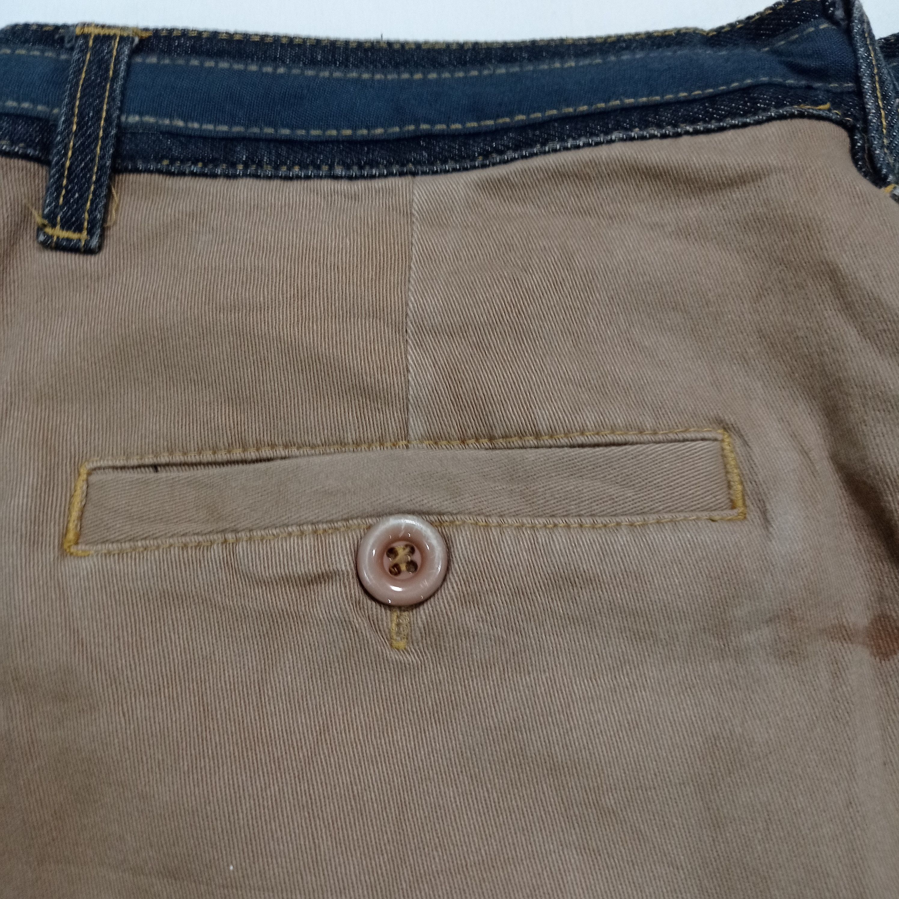 Other Vintage Trickster Of Foky Two Tone Baker Pants Size US 31 - 12 Thumbnail