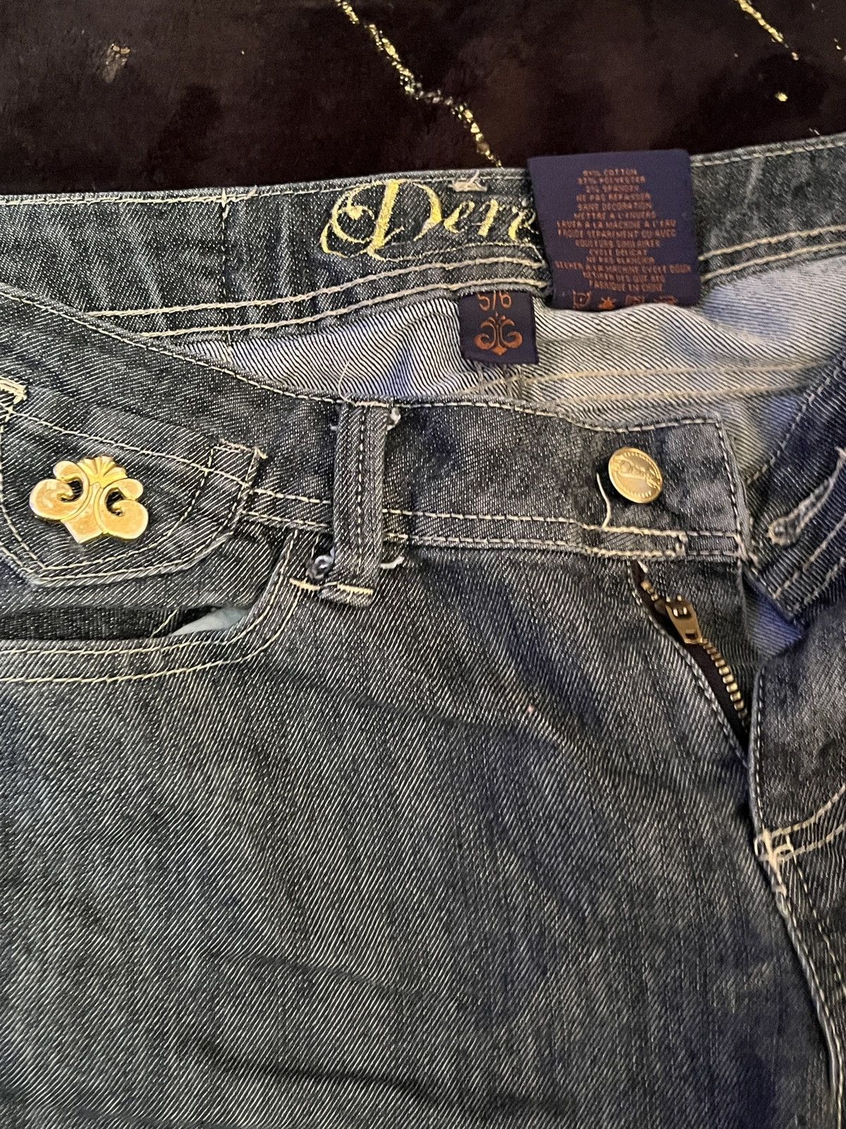 Vintage y2k 90s denim i thrifted Size 28" / US 6 / IT 42 - 6 Thumbnail