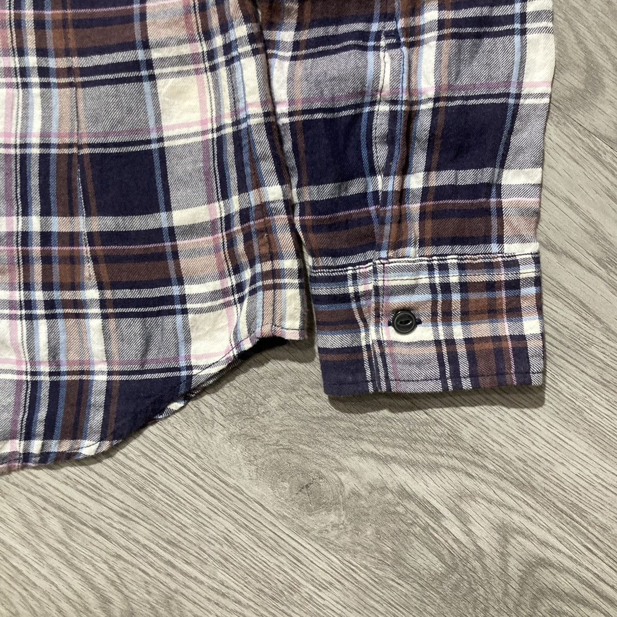 PPFM 2000s PPFM Double Layer Flanel Plaid Hoodie Lgb Punk Style Size US M / EU 48-50 / 2 - 13 Thumbnail