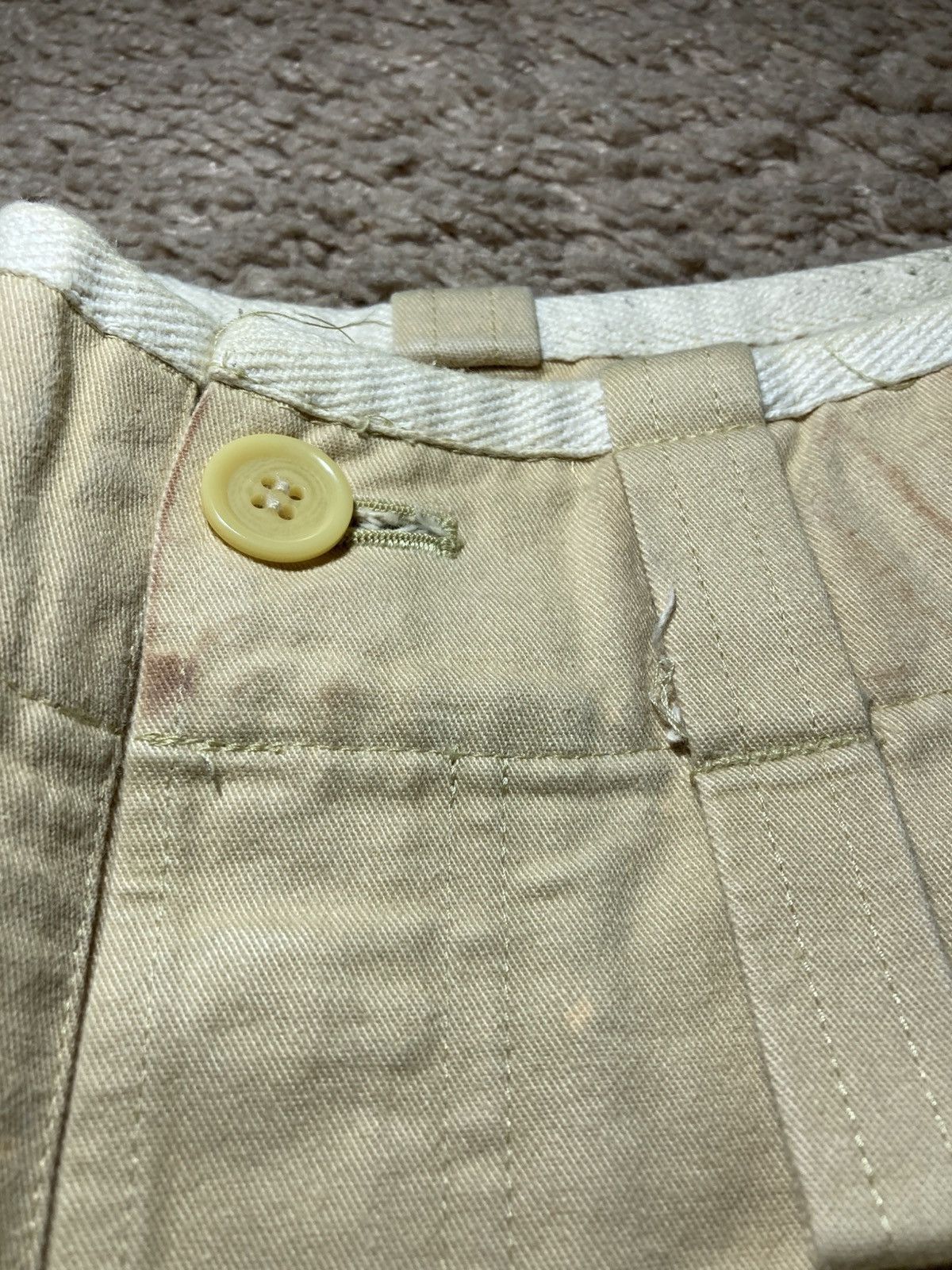 General Research 1996 General Research Hybrid Suede Khaki Shorts 90s GR Size US 30 / EU 46 - 2 Thumbnail