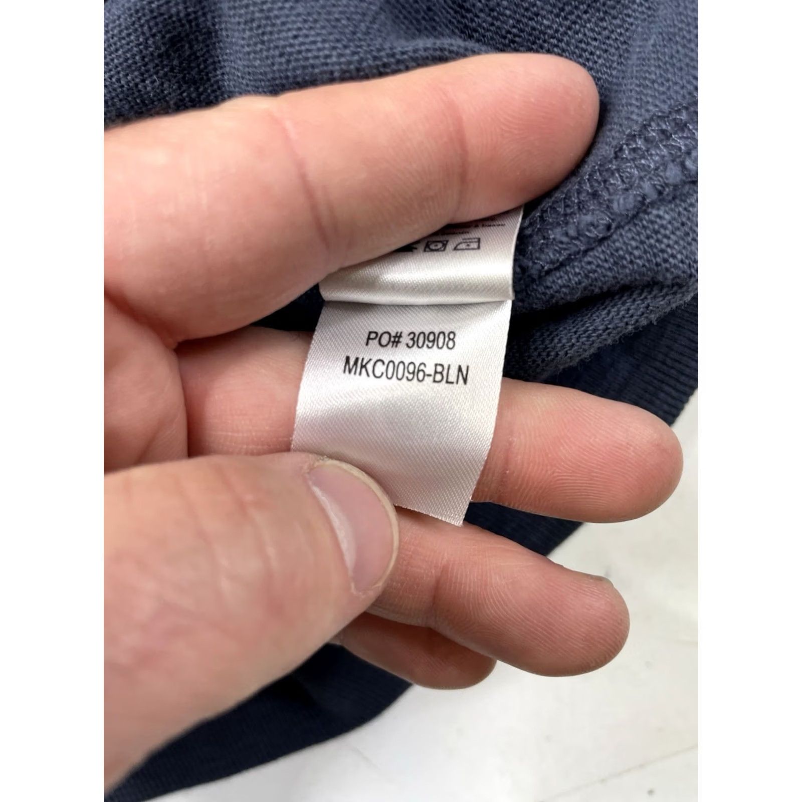Faherty Faherty Sunwashed Hoodie Sweatshirt Men's Medium Navy Blue Organic Cotton Size US M / EU 48-50 / 2 - 8 Thumbnail