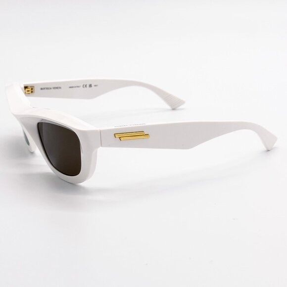 Bottega Veneta NEW BOTTEGA VENETA SUNGLASSES BV1326S 004 IVORY WOMEN EYEWEA Size ONE SIZE - 6 Thumbnail