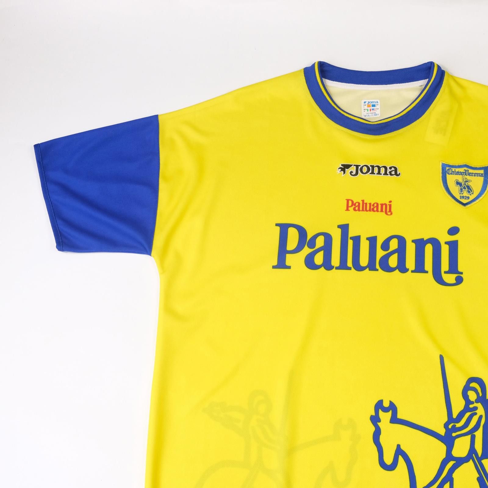 Joma 2002/03 Chievo Verona Home Shirt Joma (L) Size US L / EU 52-54 / 3 - 3 Thumbnail