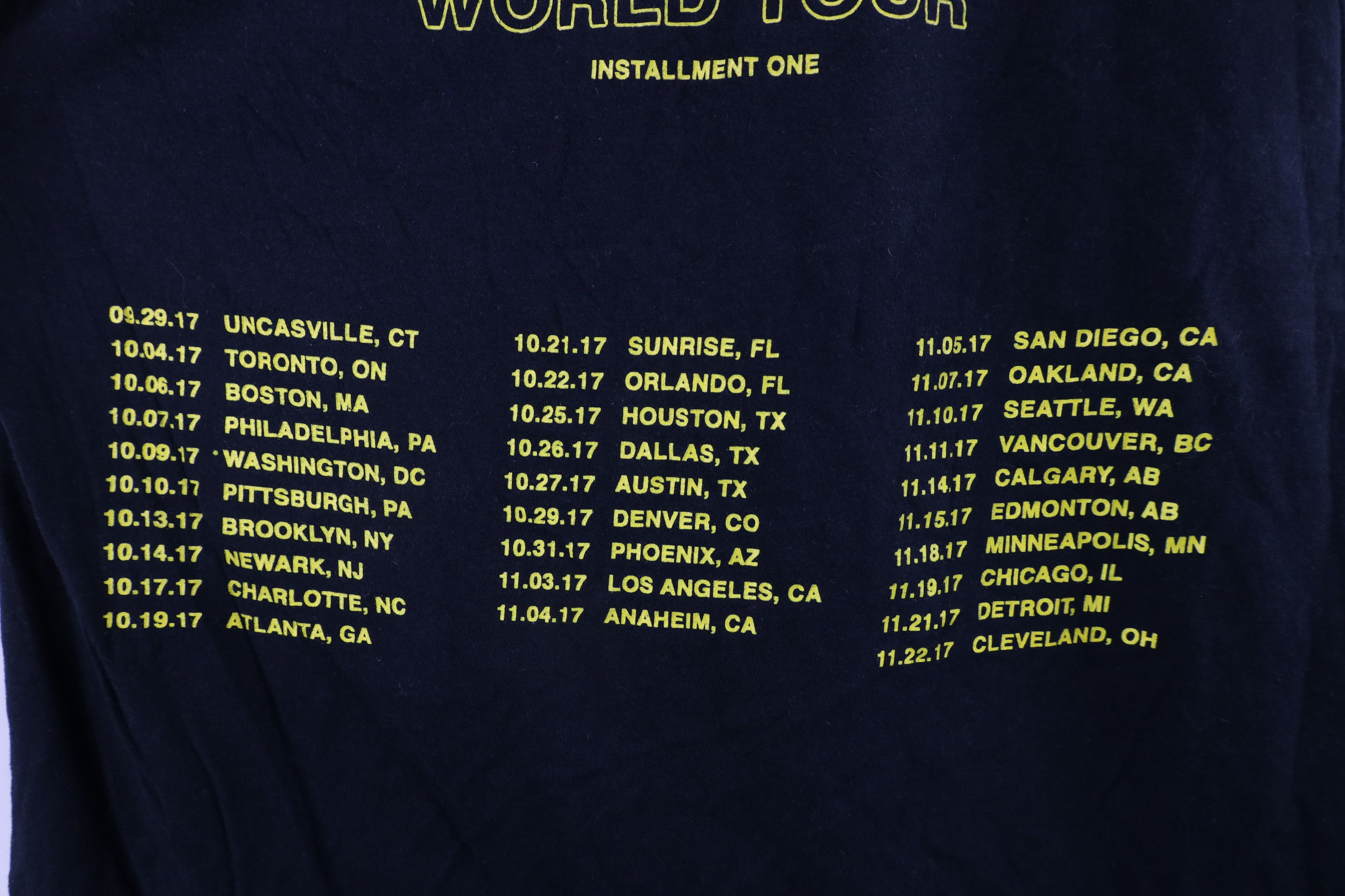 Vintage Y2K Fountain Kingdom World Tour Halsey Band T-Shirt Black Size US M / EU 48-50 / 2 - 11 Thumbnail