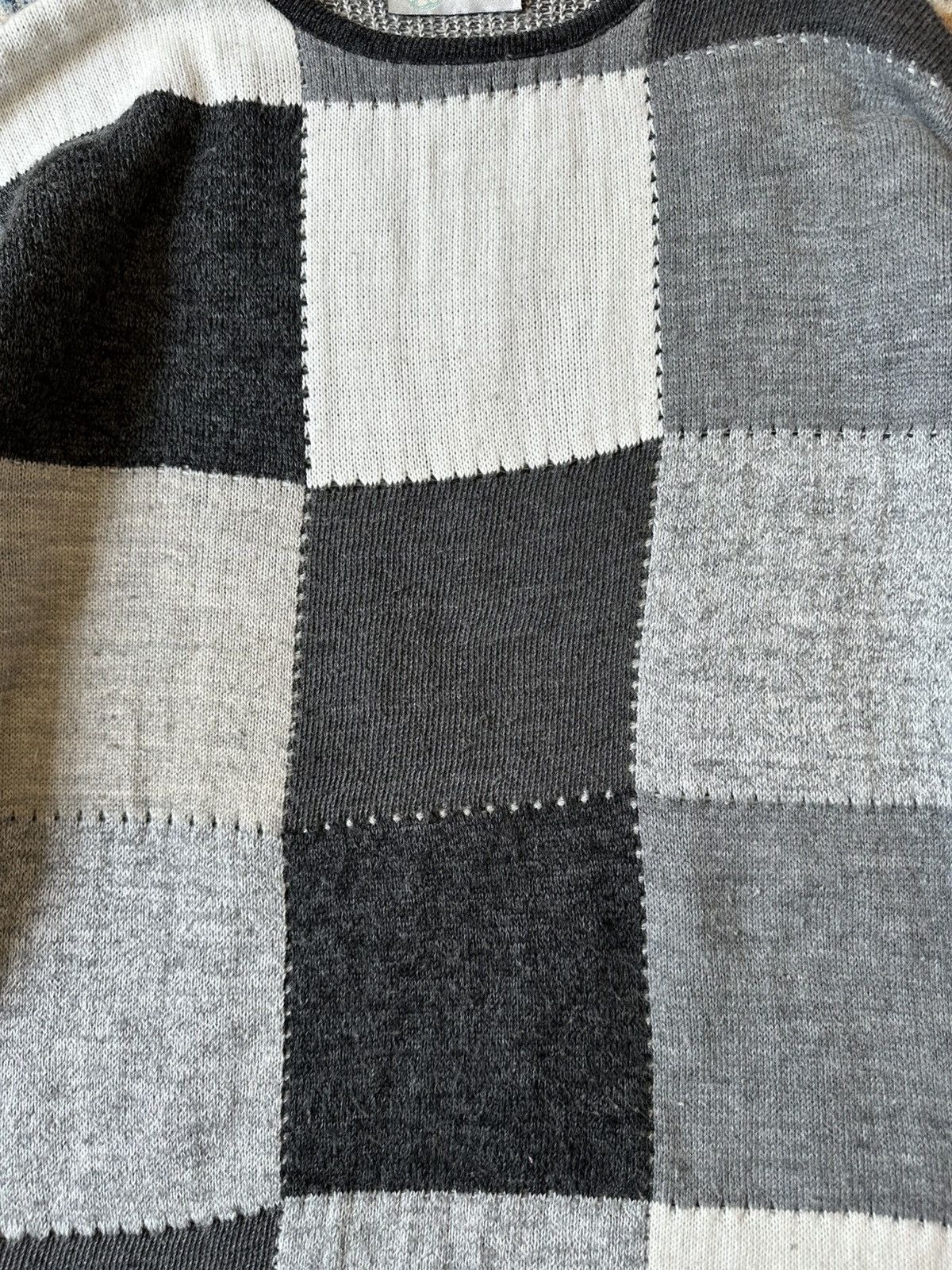 Vintage Vintage Jessie Greyscale Colour Blocking Sweater Large Size L / US 10 / IT 46 - 4 Thumbnail