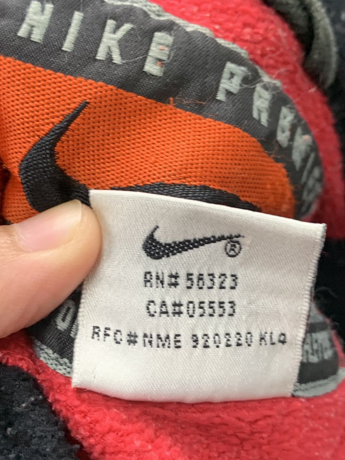 Vintage Vintage Nike Swoosh Logo Broken Zip Size US S / EU 44-46 / 1 - 14 Thumbnail