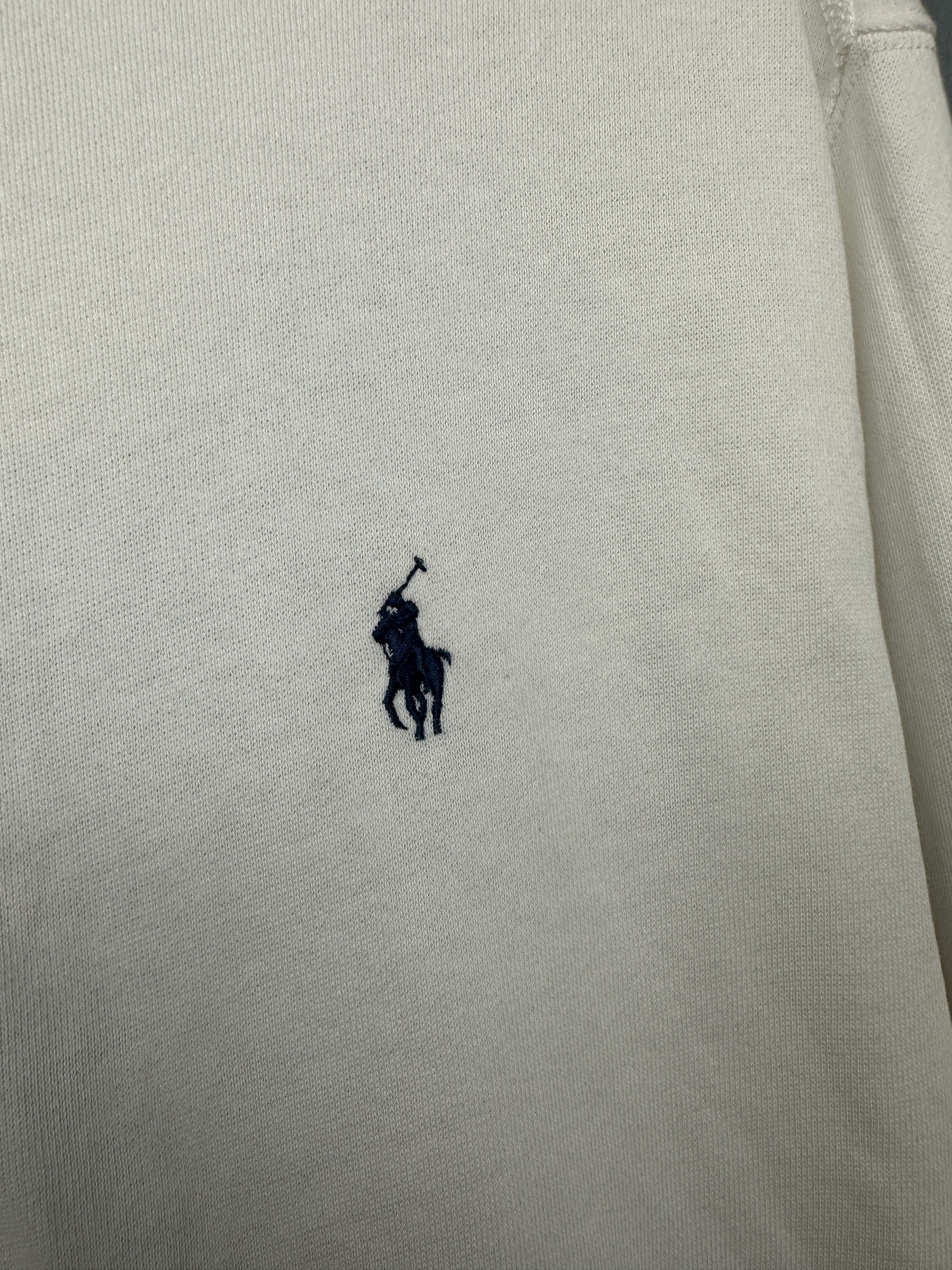 Polo Ralph Lauren Polo Ralph Lauren Mens White Zip Hoodie Size US L / EU 52-54 / 3 - 3 Thumbnail
