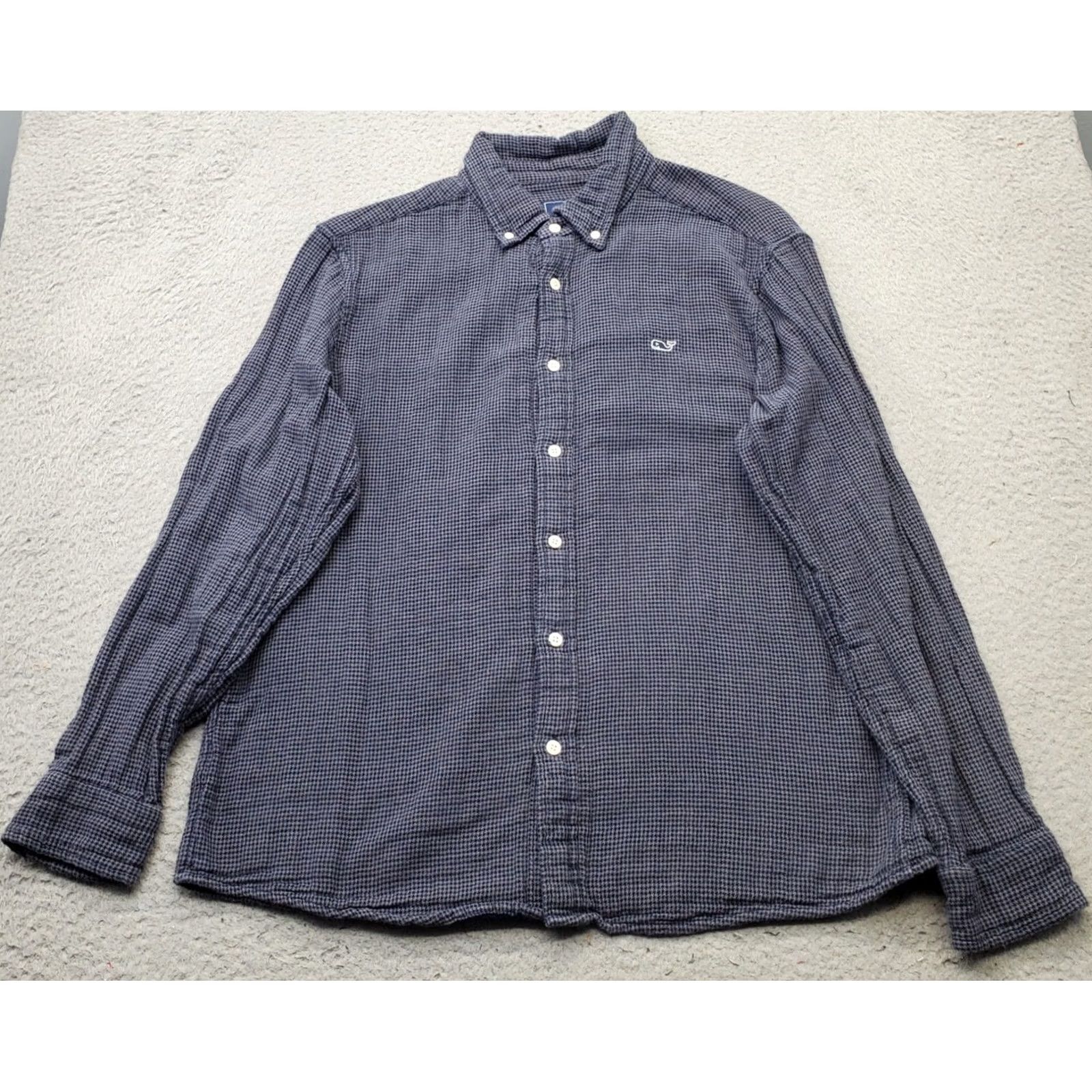 Vineyard Vines VINEYARD VINES Flannel Shirt Mens L Multicolor Button-Down Classic Fit Size US L / EU 52-54 / 3 - 2 Thumbnail