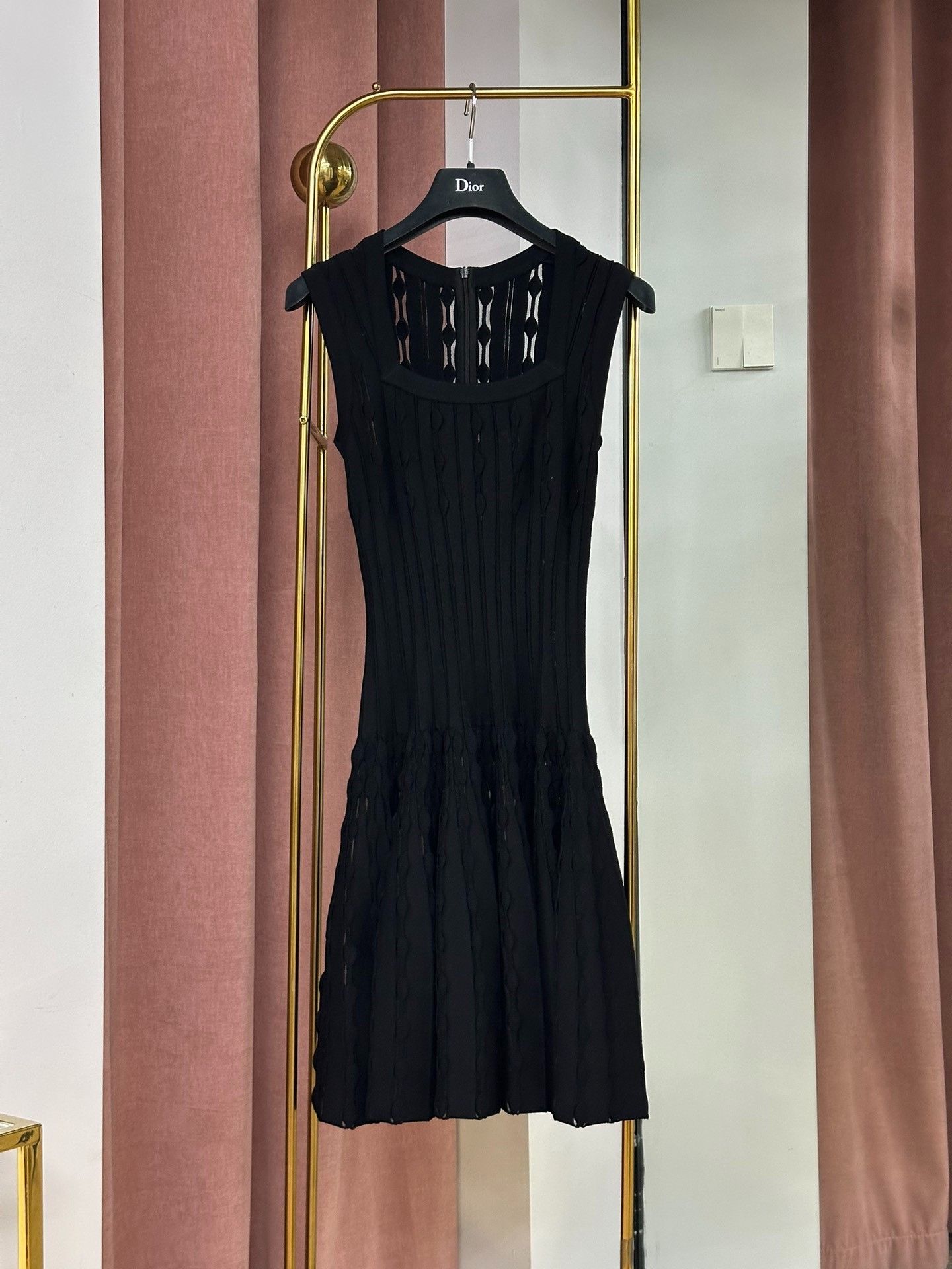 Alaia Alaia Black Knit Dress Size XS / US 0-2 / IT 36-38 - 1 Thumbnail