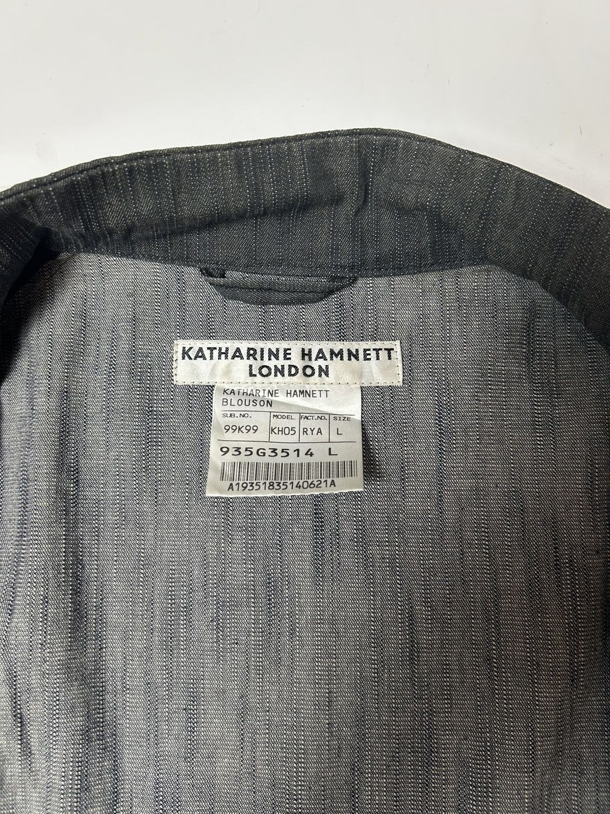 Katharine Hamnett London KATHARINE HAMNETT LONDON ZIPPER JACKET Size L / US 10 / IT 46 - 6 Thumbnail