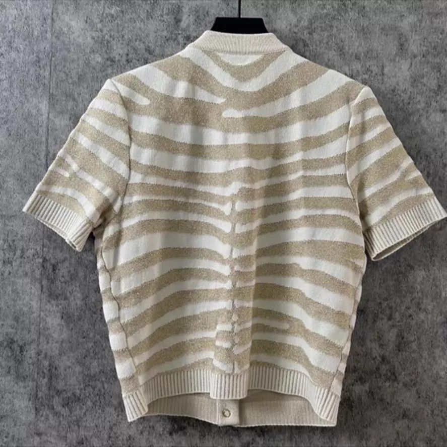 Balmain Balmain short-sleeve button-front jacket 95 New Size XS / US 0-2 / IT 36-38 - 3 Thumbnail