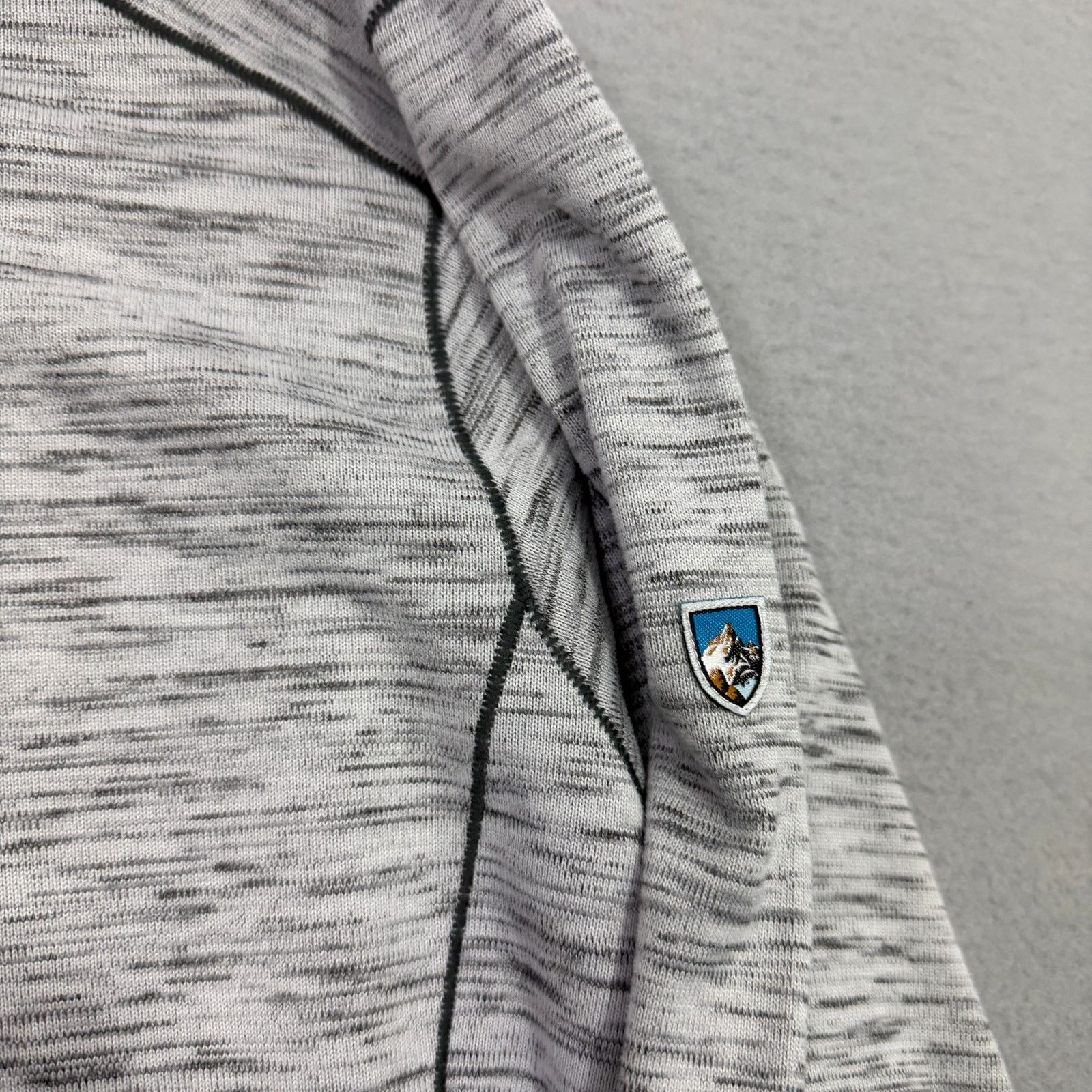 Kuhl KUHL Alloy 1/4 Zip Pullover Men's XL Cloud Gray Thumbholes Size US XL / EU 56 / 4 - 3 Thumbnail
