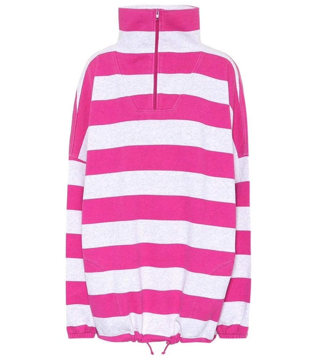 Balenciaga Balenciaga pink striped sweatshirt (playboi carti grail) Size US L / EU 52-54 / 3 - 7 Thumbnail
